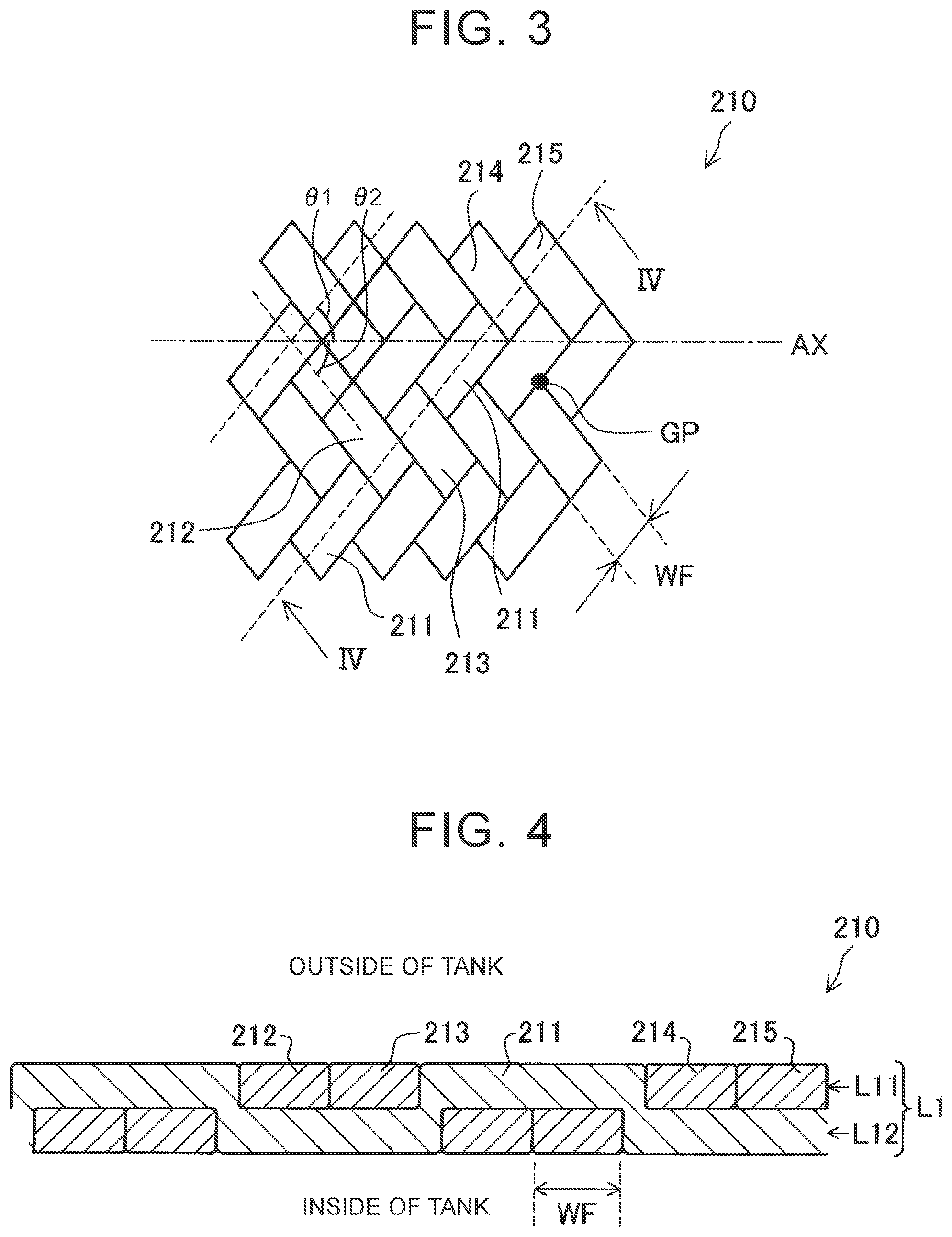 Patent US12338950 Figure 3 – Gas tank and method for manufacturing the same