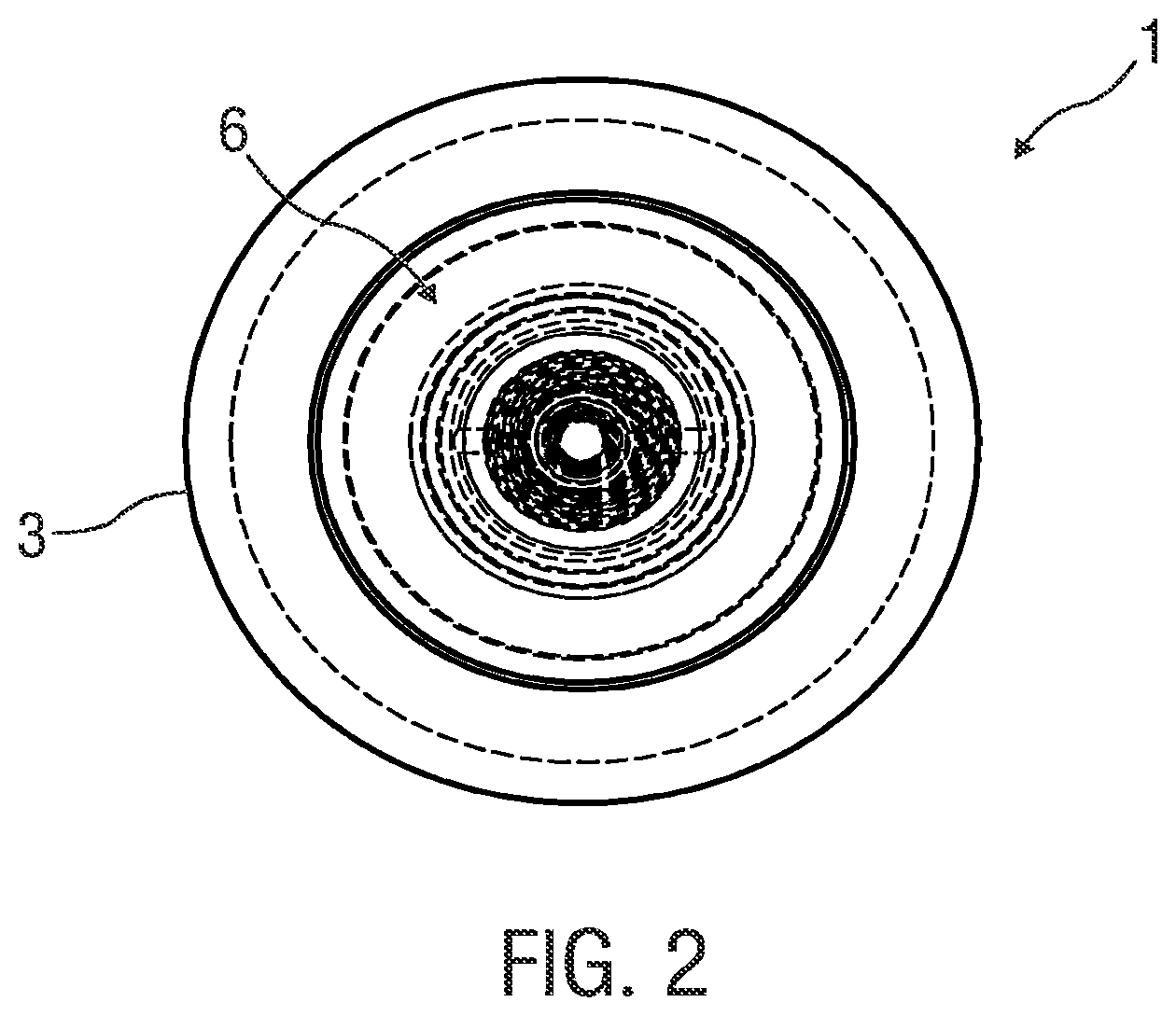 Patent US12338952 Figure 2 – Pressure vessel with multiple lateral outflow openings