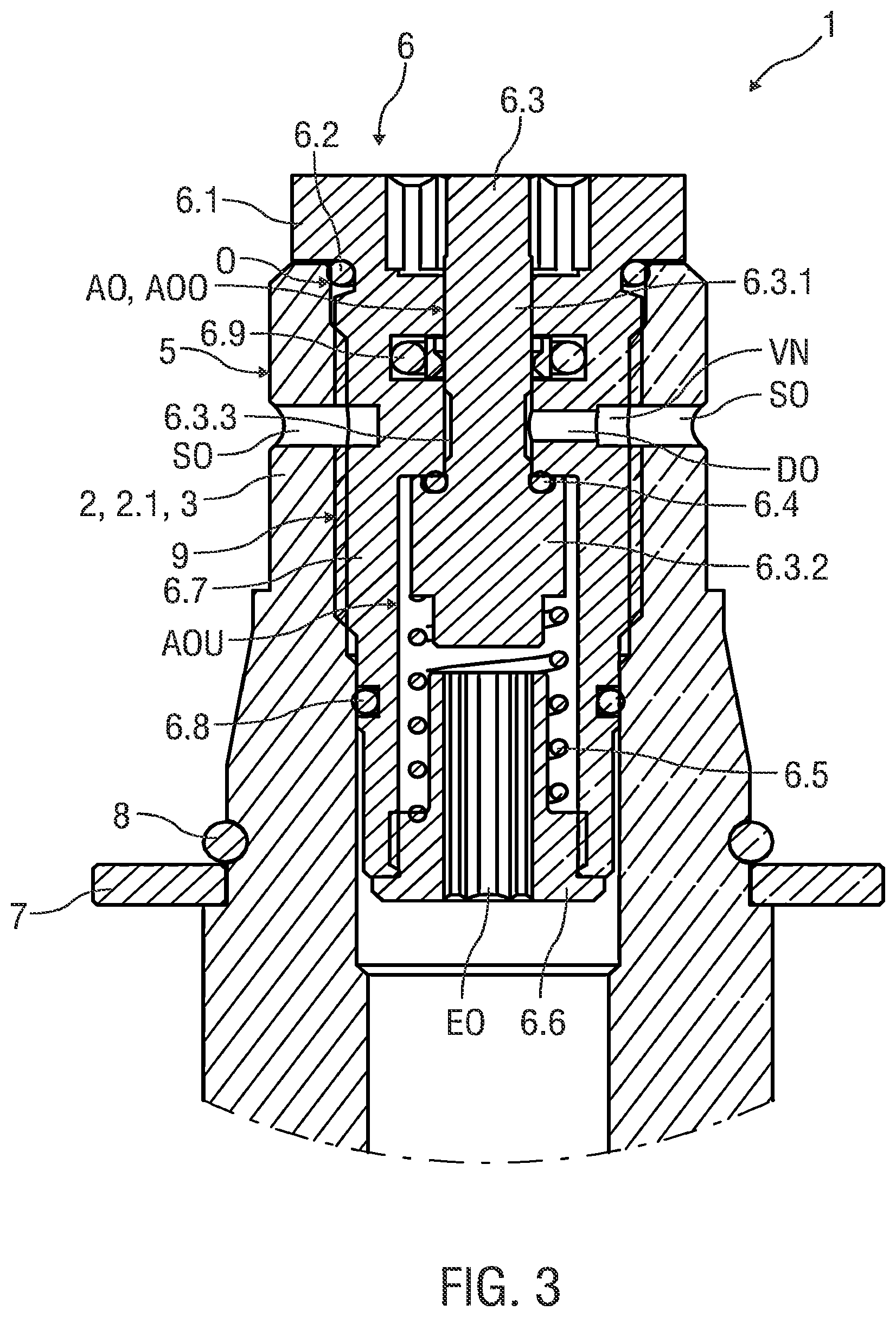 Patent US12338952 Figure 3 – Pressure vessel with multiple lateral outflow openings