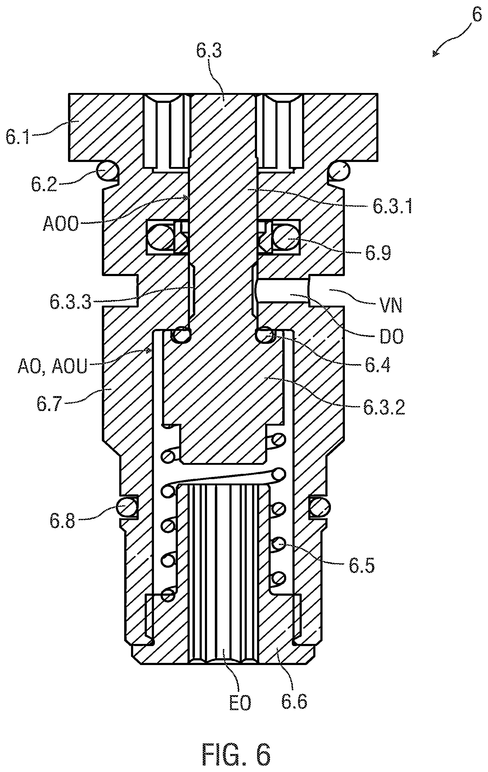 Patent US12338952 Figure 6 – Pressure vessel with multiple lateral outflow openings