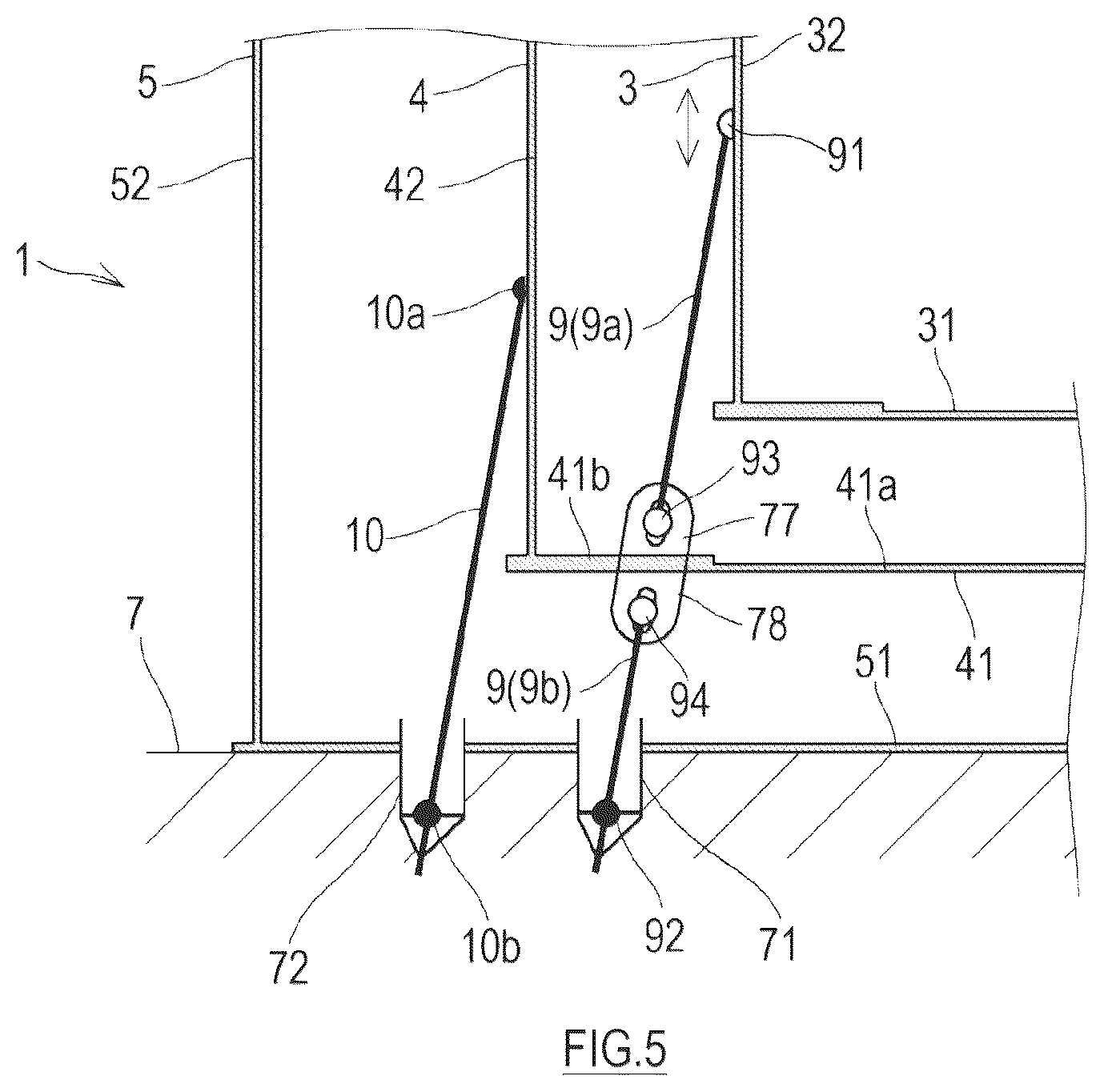 Patent US12338955 Figure 4 – Triple containment tank
