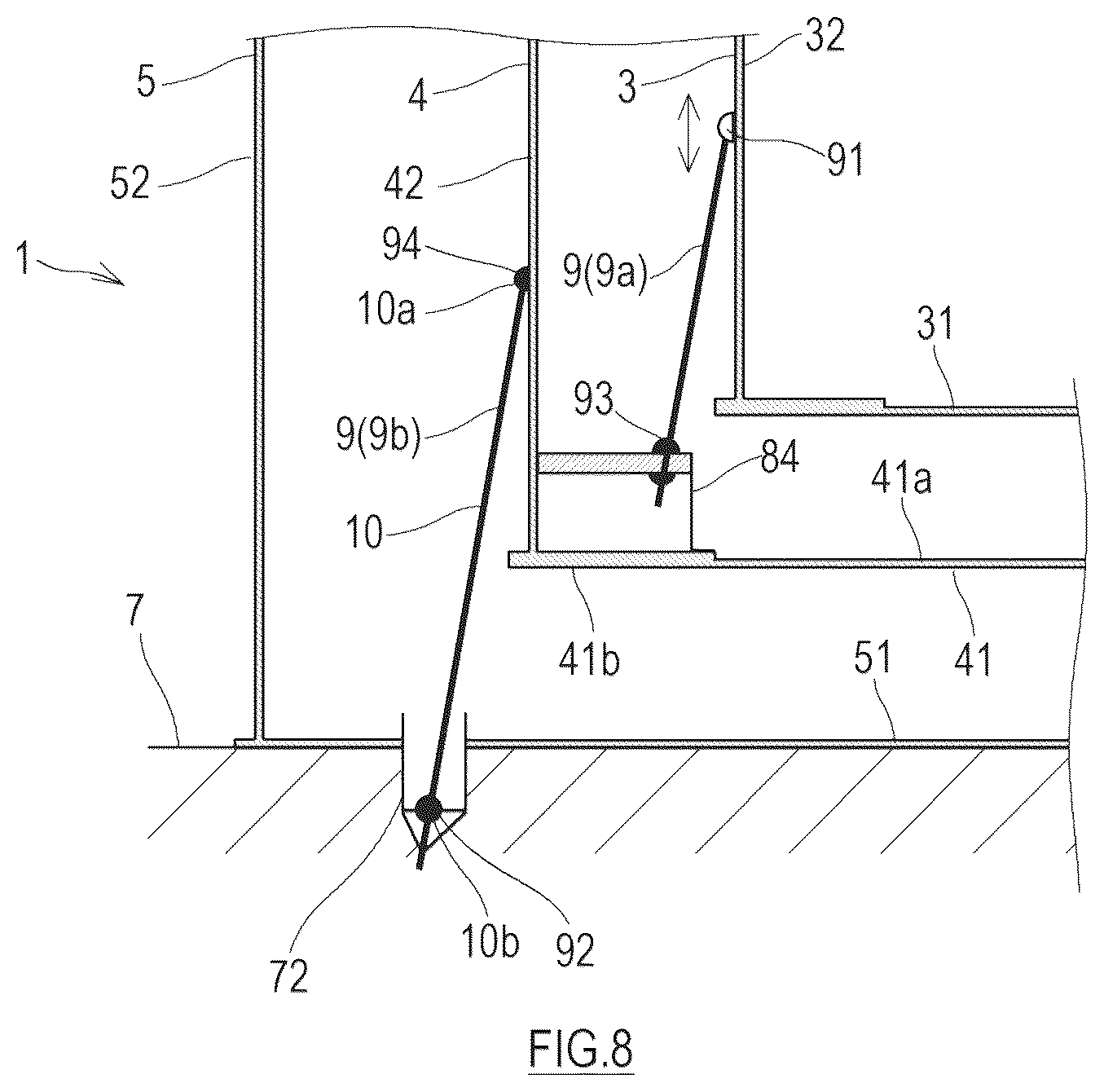 Patent US12338955 Figure 6 – Triple containment tank