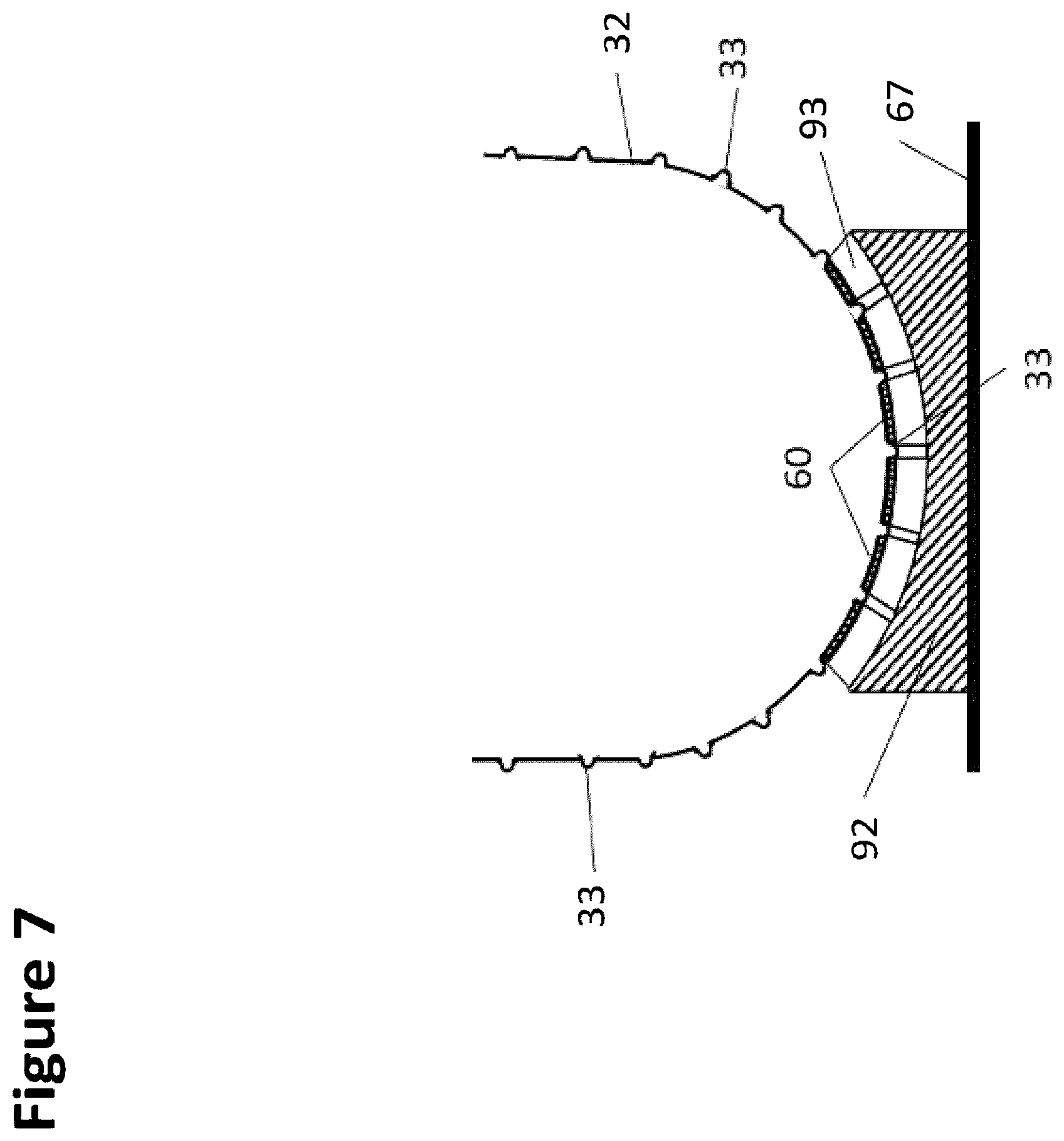 Patent US12338956 Figure 7 – Insulated tank with integrated or operatively connected support system
