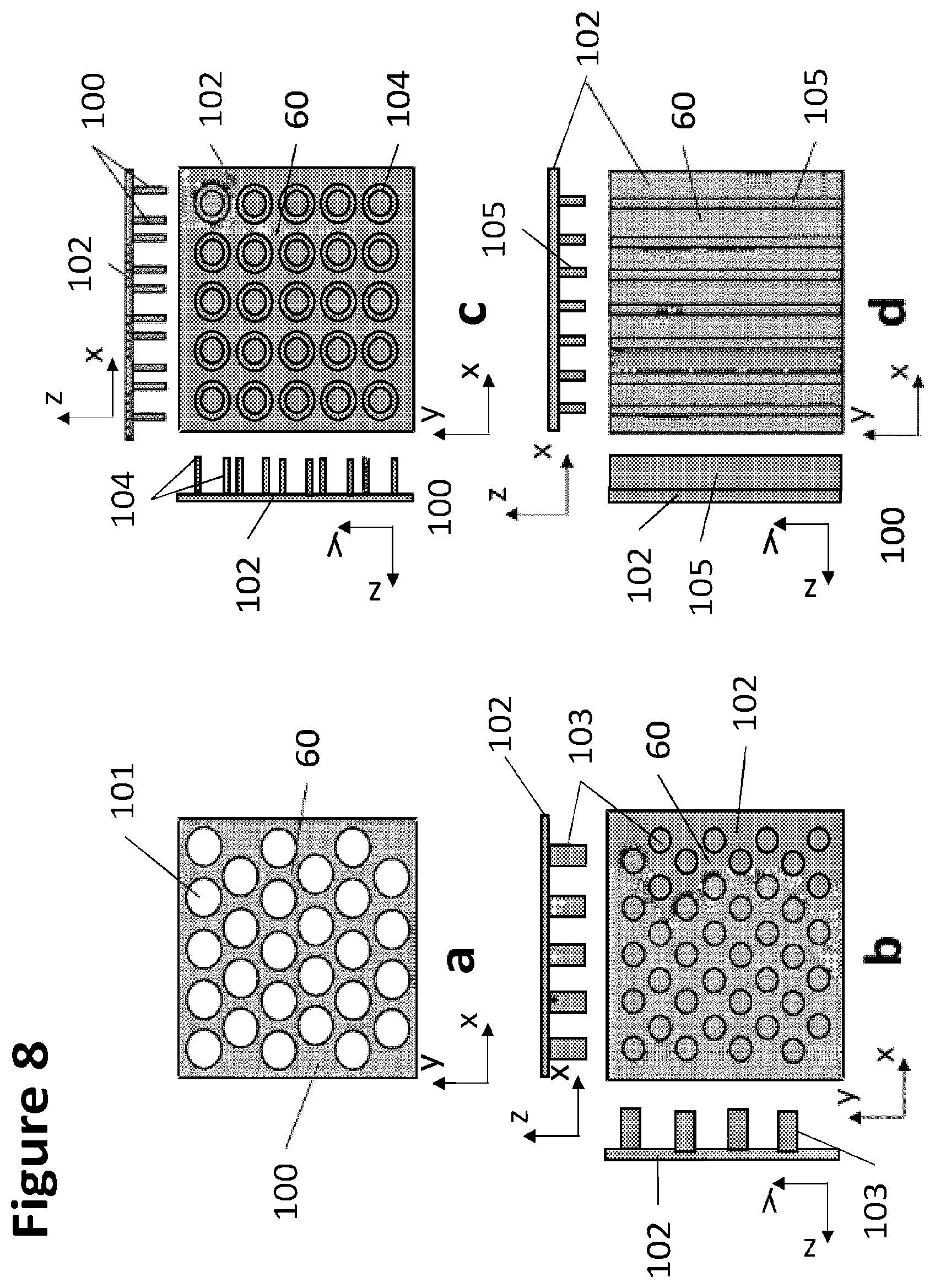 Patent US12338956 Figure 8 – Insulated tank with integrated or operatively connected support system