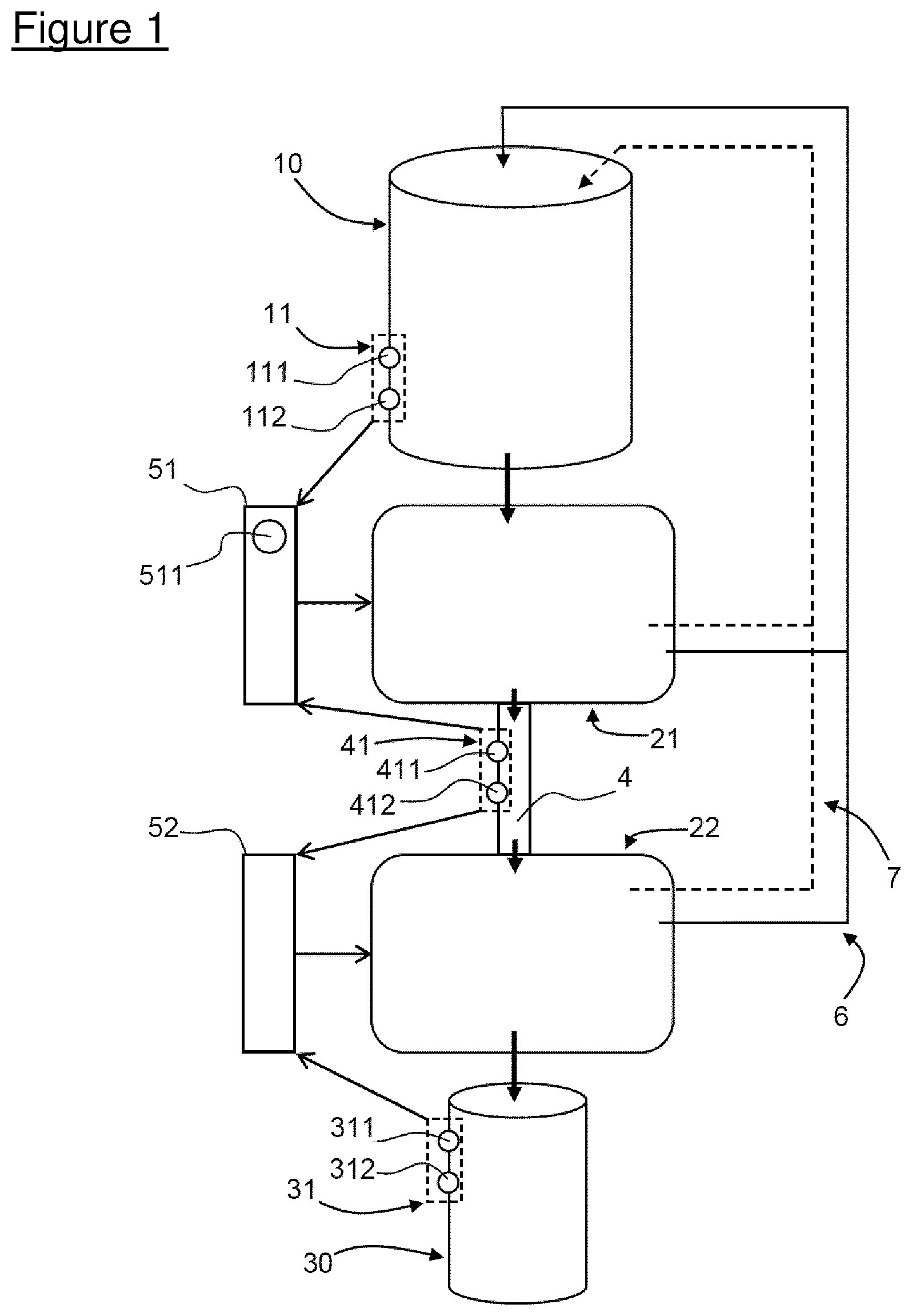 Patent US12338957 — Cryogenic hydrogen transfer process and system — Figure 1