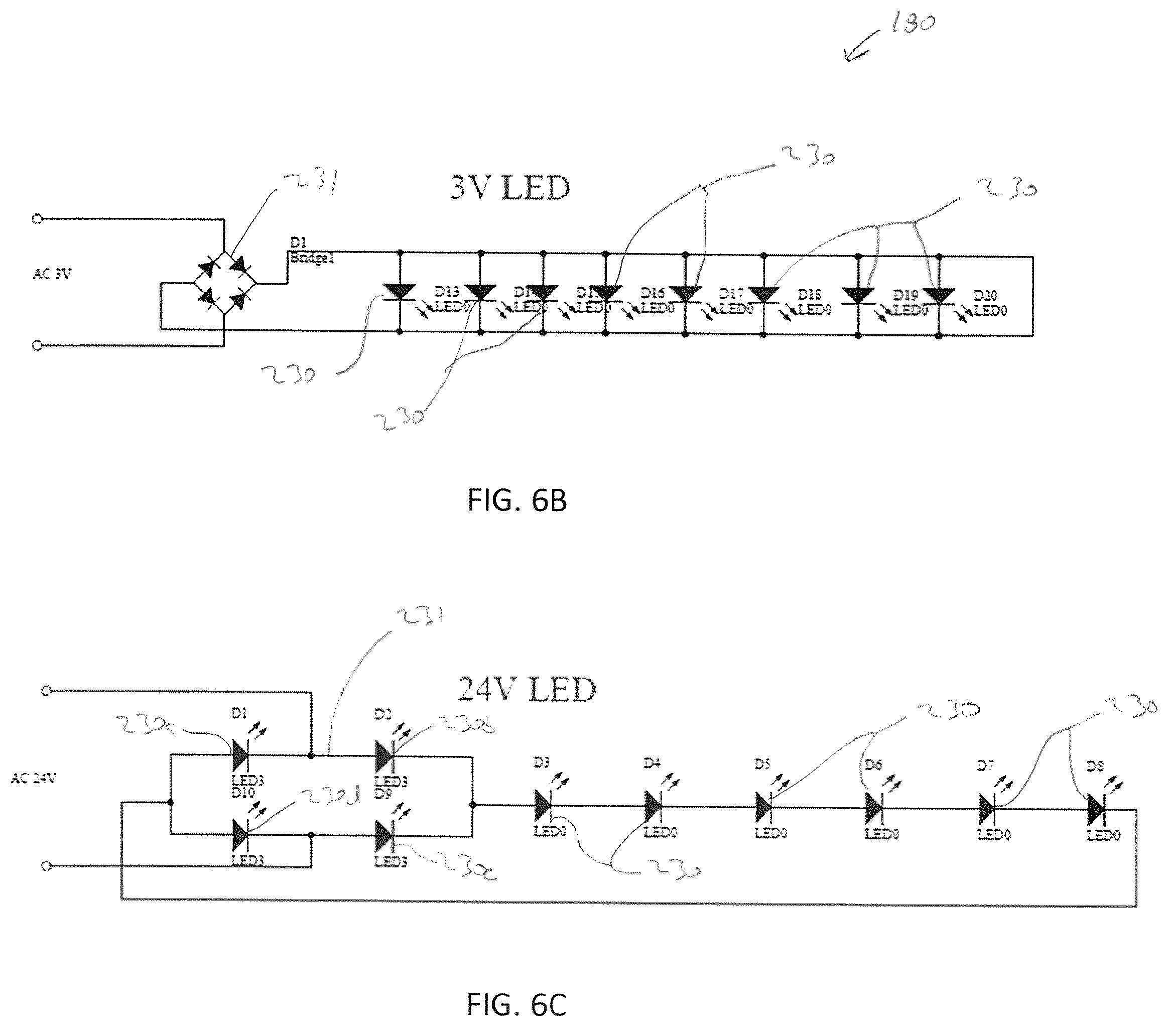 Patent US12338959 Figure 3 – Decorative lighting strings and bulbs with light-emitting diodes