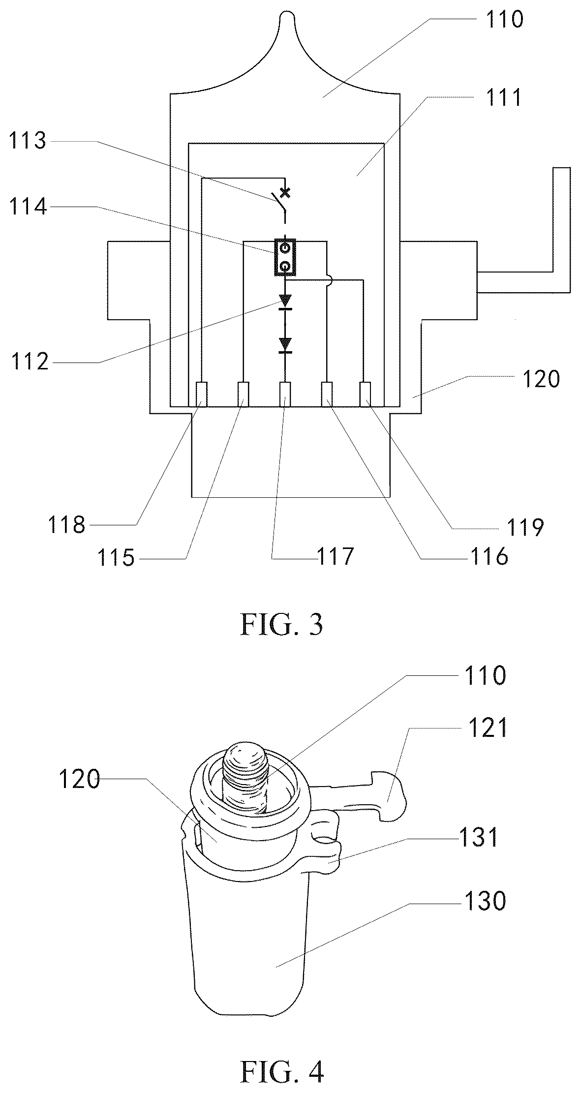 Patent US12338960 Figure 2 – IC control light bulb, LED light strip and IC controller