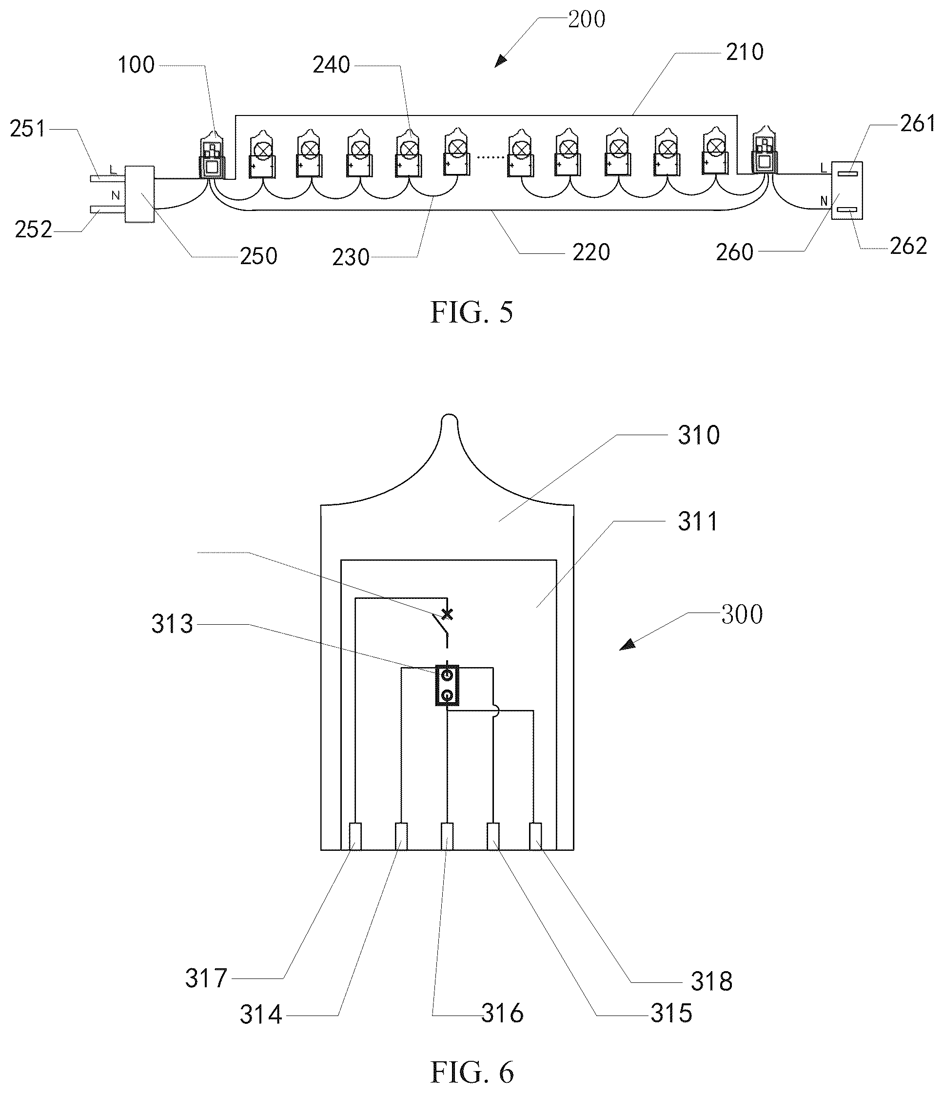 Patent US12338960 Figure 3 – IC control light bulb, LED light strip and IC controller