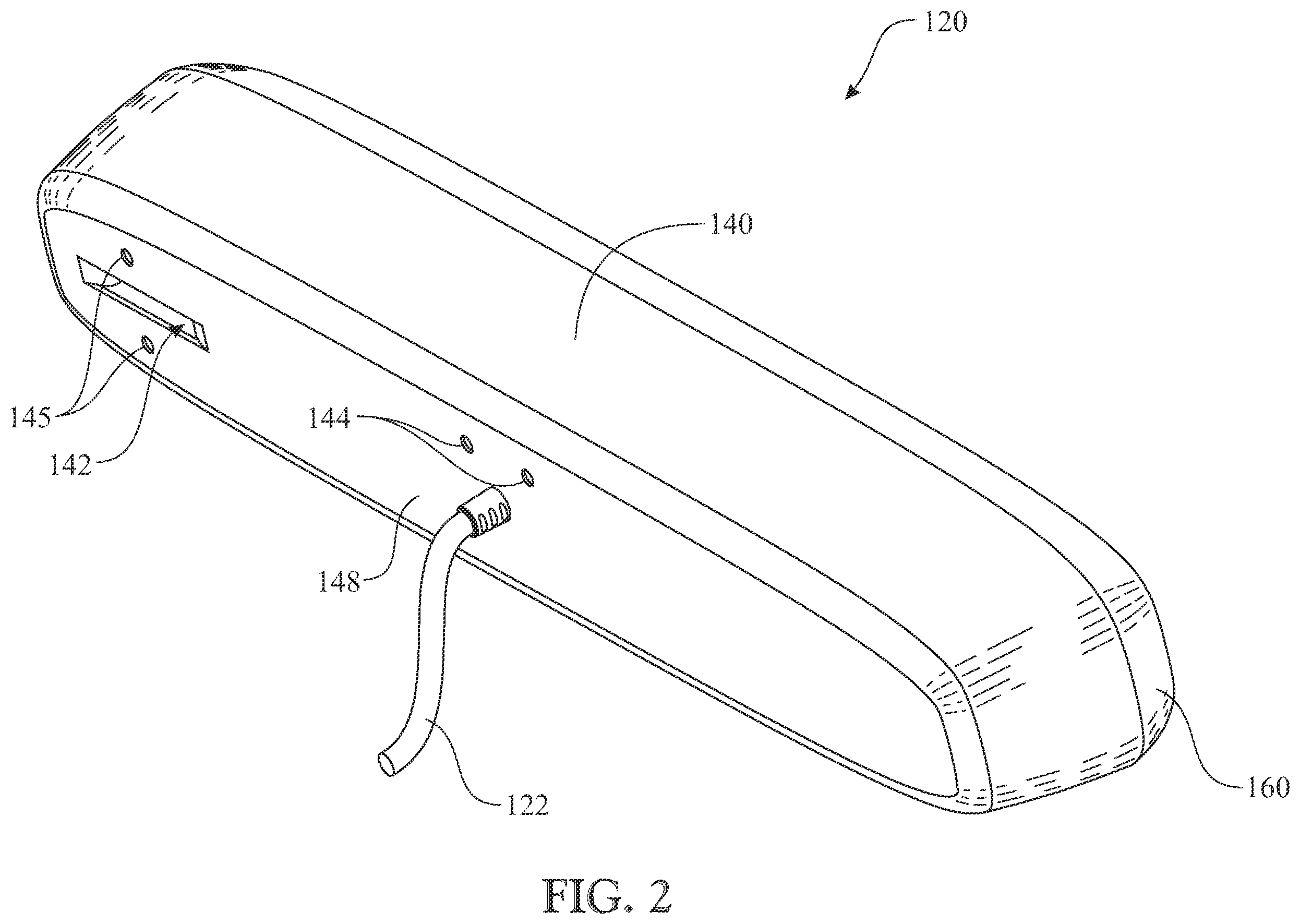 Patent US12338962 Figure 2 – Multi-positional bar shaped light