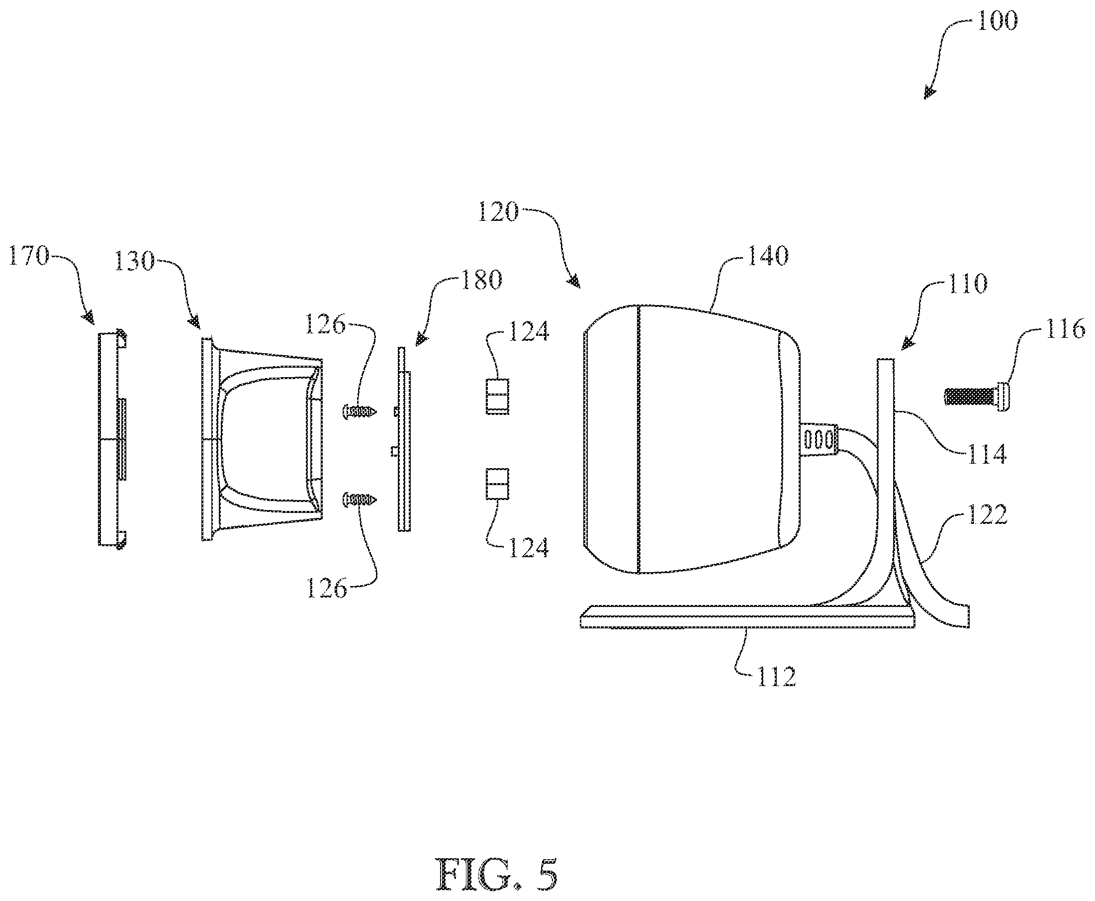 Patent US12338962 Figure 5 – Multi-positional bar shaped light