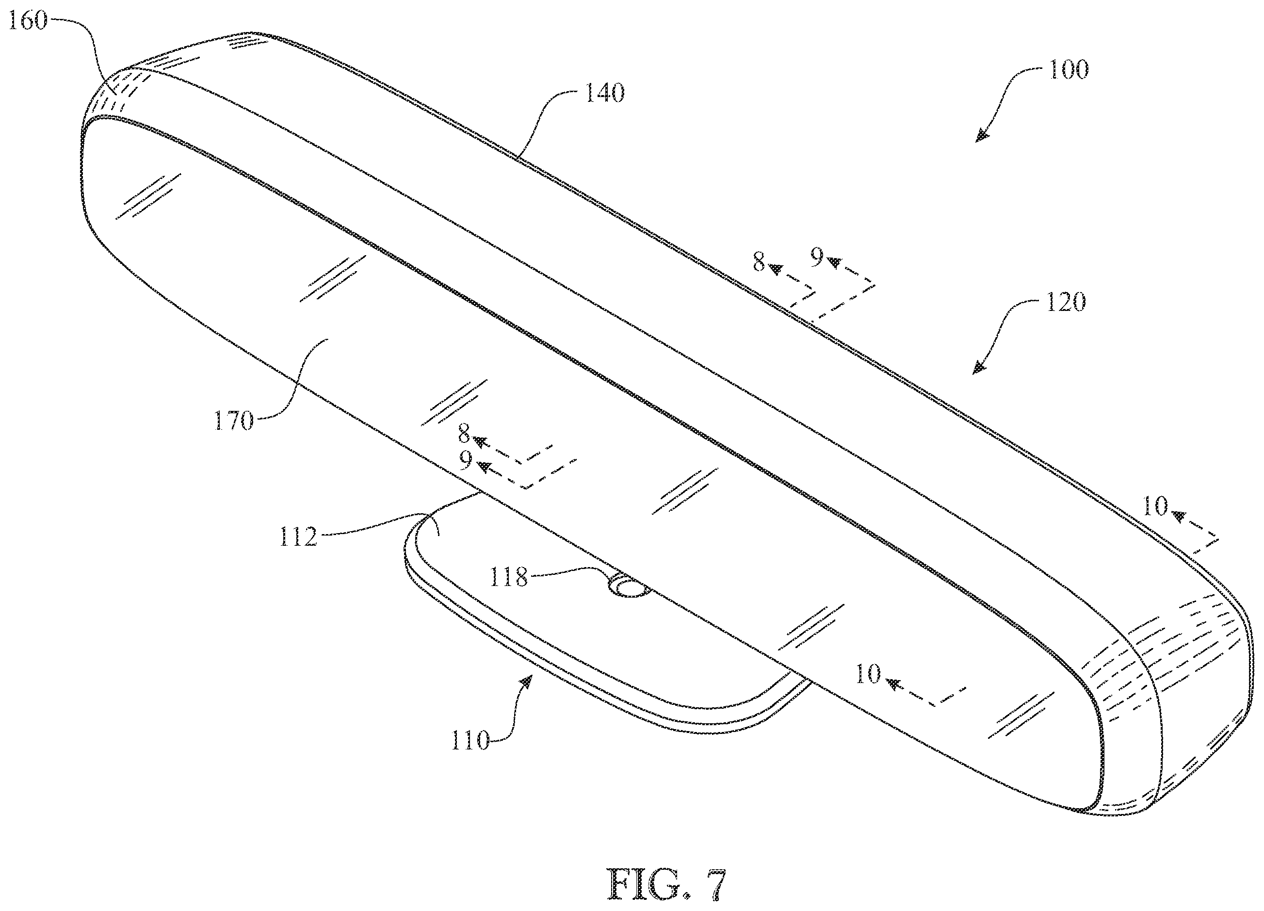 Patent US12338962 Figure 7 – Multi-positional bar shaped light