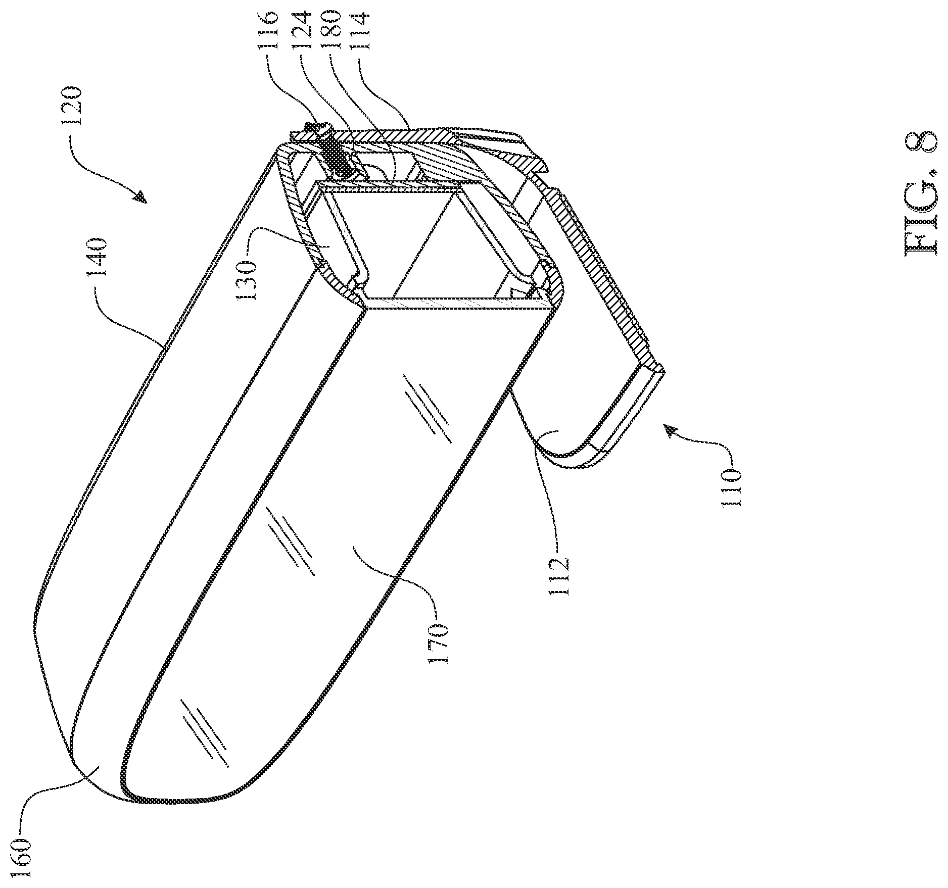 Patent US12338962 Figure 8 – Multi-positional bar shaped light