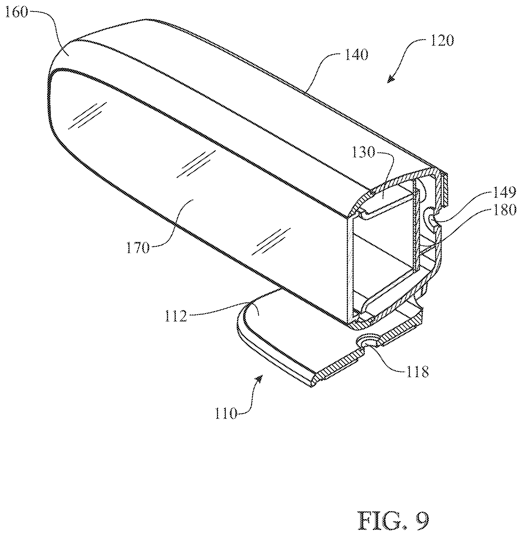 Patent US12338962 Figure 9 – Multi-positional bar shaped light