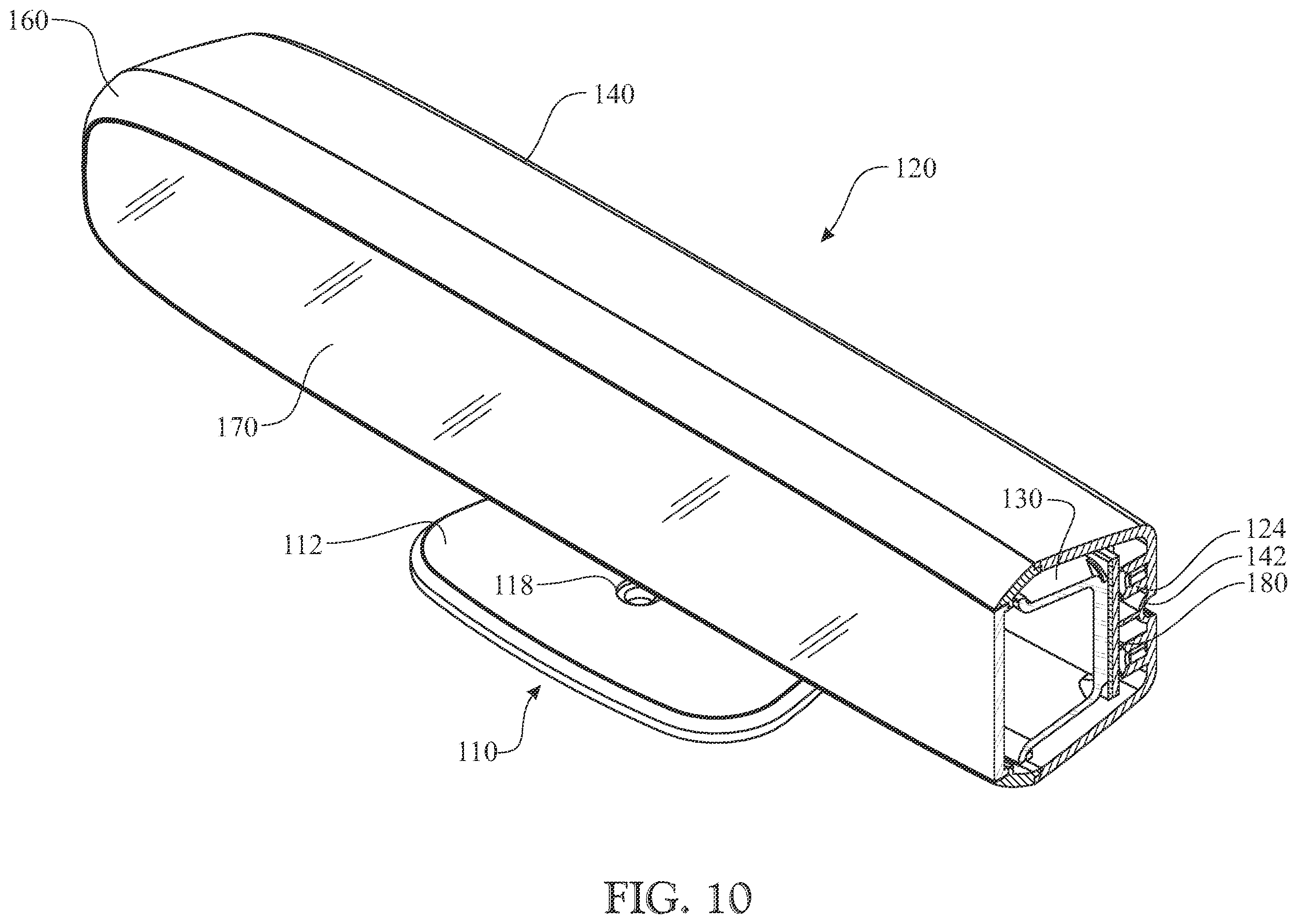 Patent US12338962 Figure 10 – Multi-positional bar shaped light