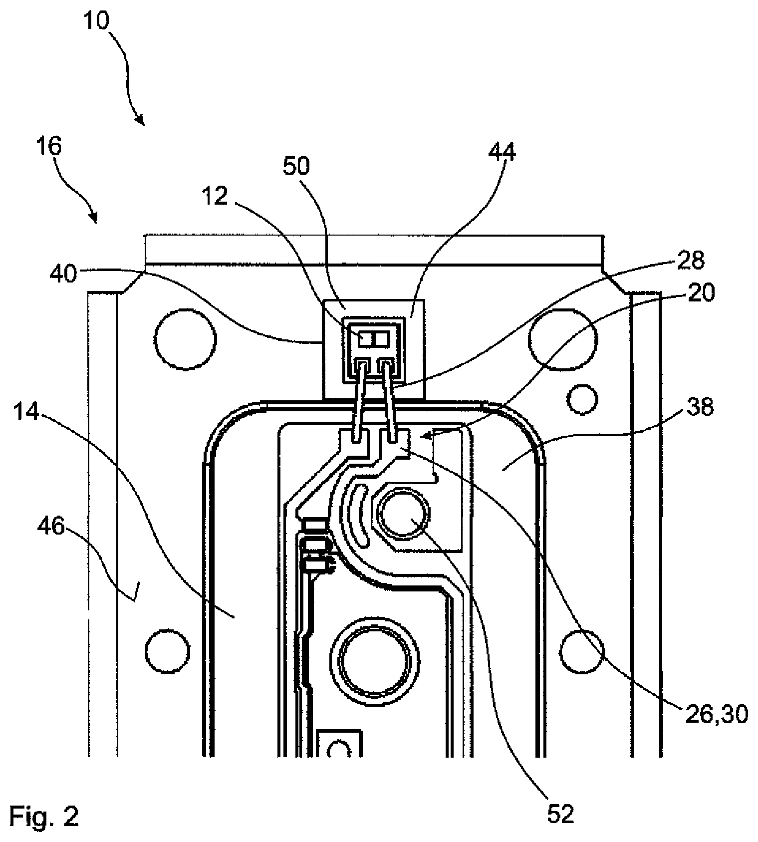 Patent US12338963 Figure 2 – Light module and vehicle light