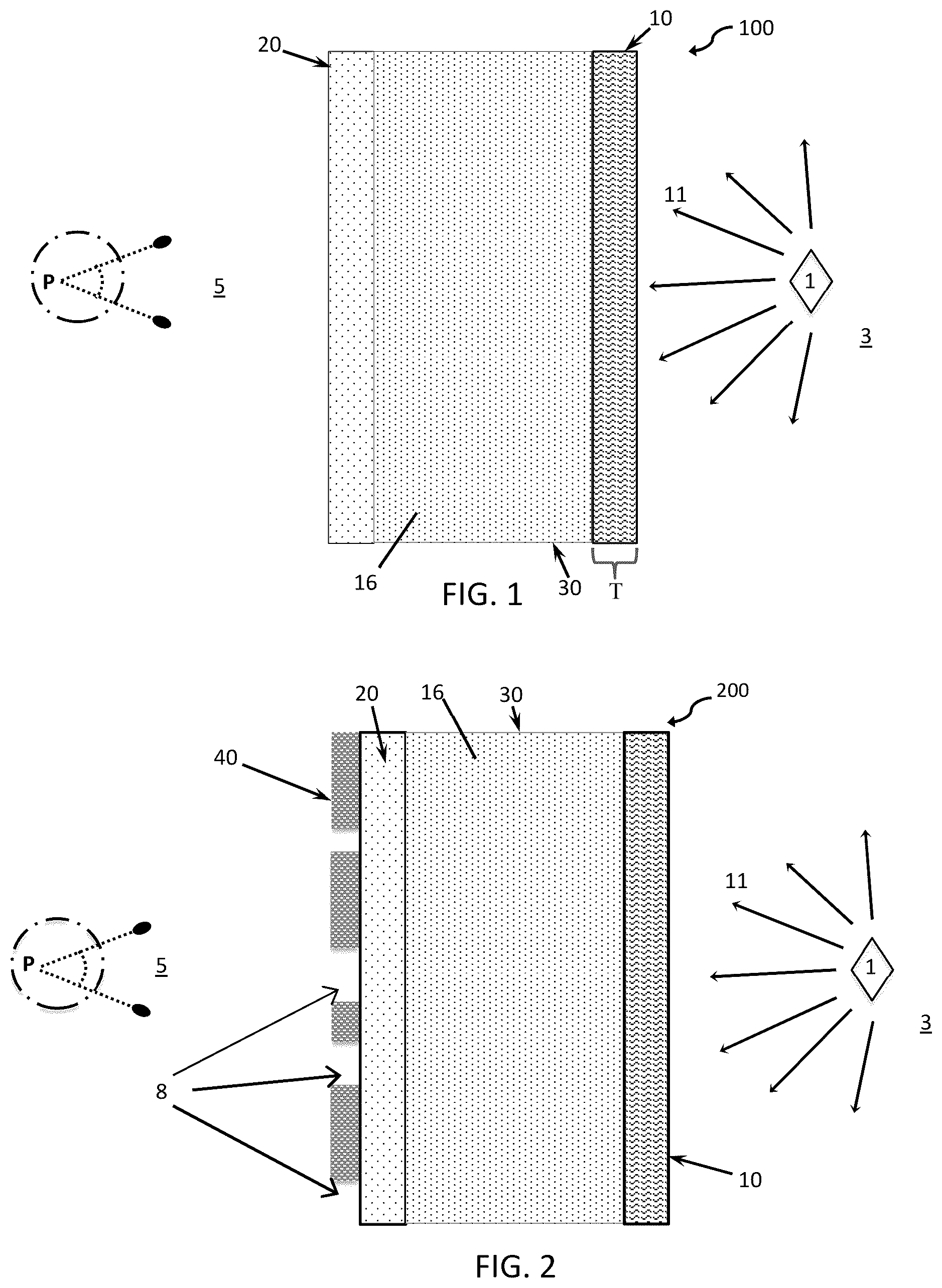 Patent US12338965 Figure 1 – Enhanced diffusive lighting and pattern effects over automotive surface panels