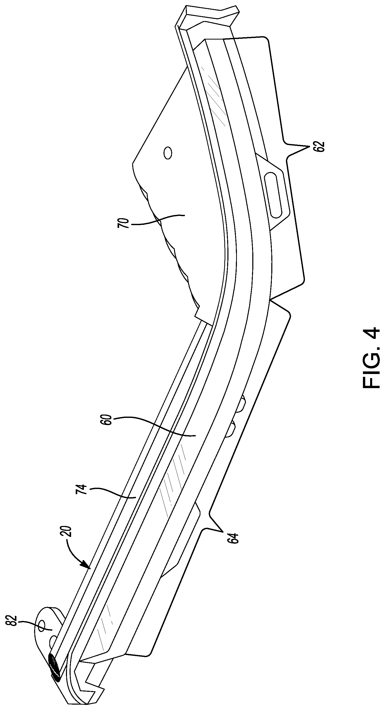 Patent US12338968 Figure 4 – Vehicle signal lighting assembly