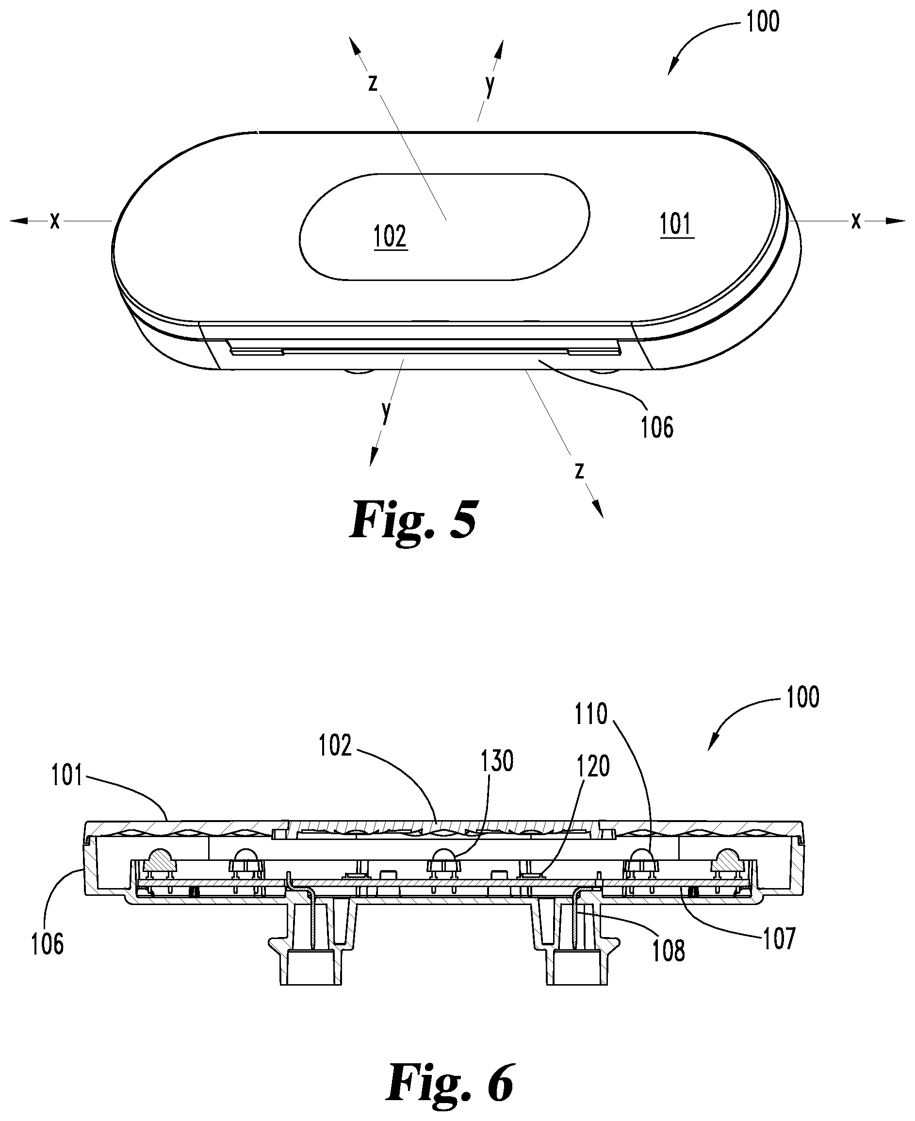 Patent US12338969 Figure 3 – Multi-colored vehicle rear lamp