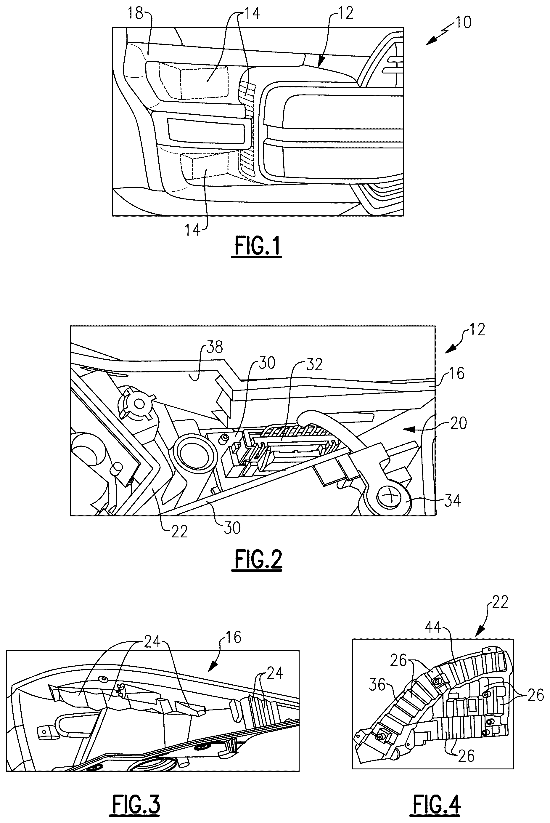 Patent US12338971 — Exterior lamps with system-based natural turbulation and anti-condensation — Figure 1