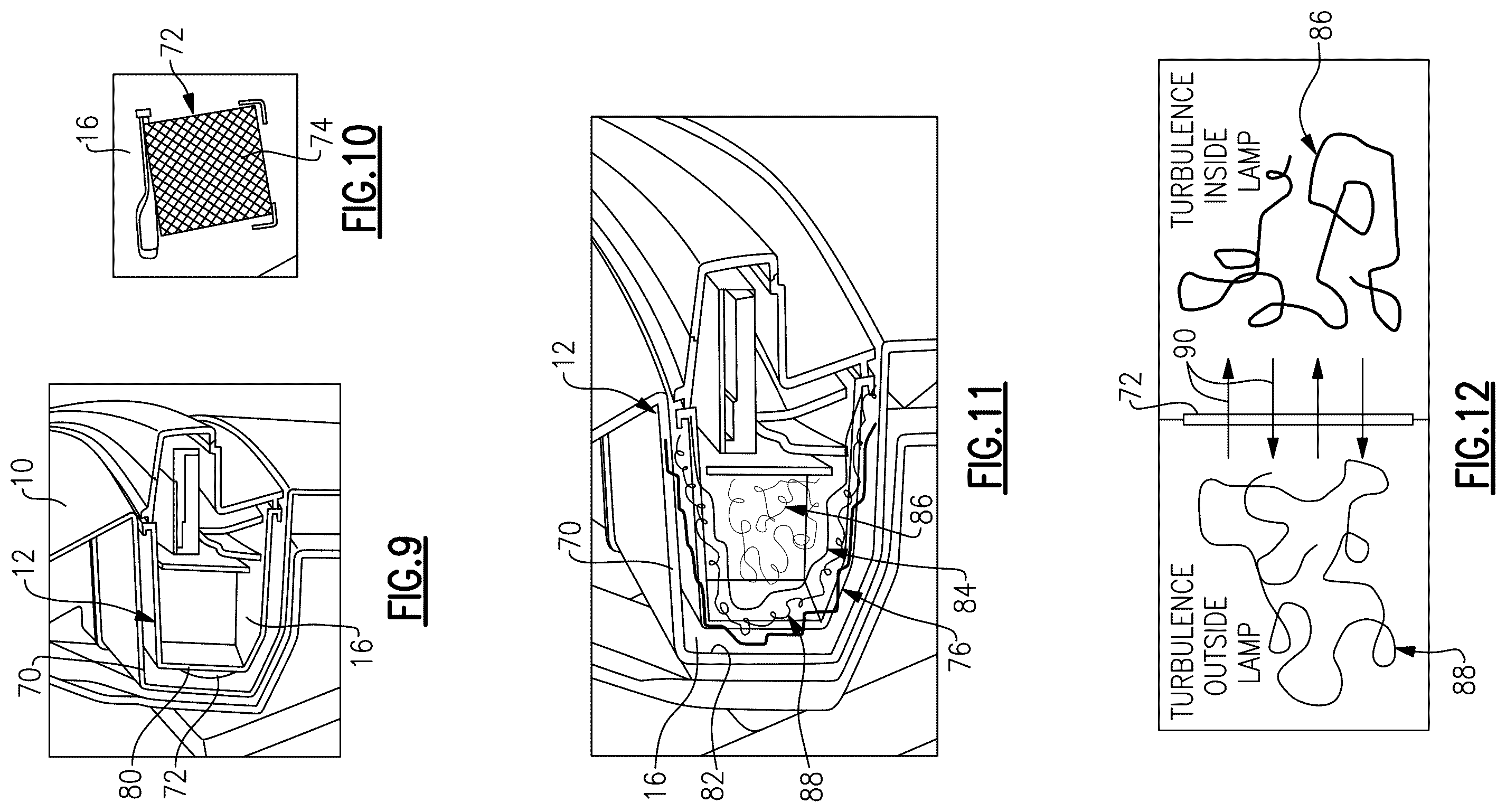 Patent US12338971 Figure 3 – Exterior lamps with system-based natural turbulation and anti-condensation