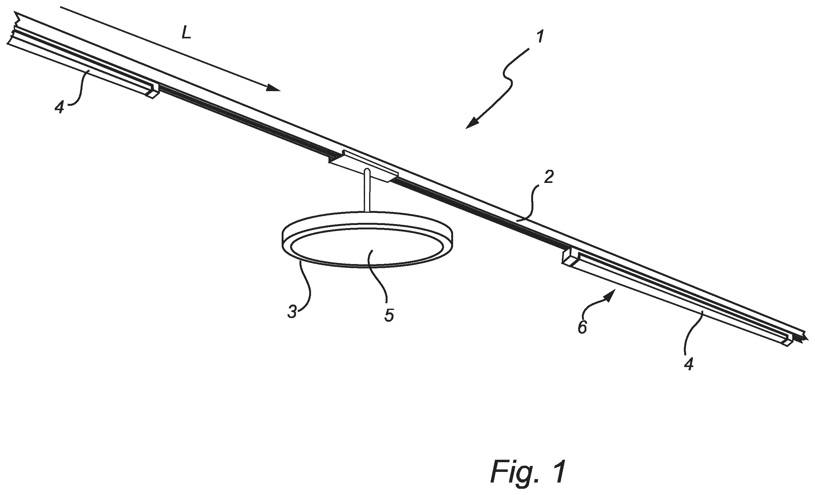 Patent US12338973 Figure 1 – Adaptable track lighting system
