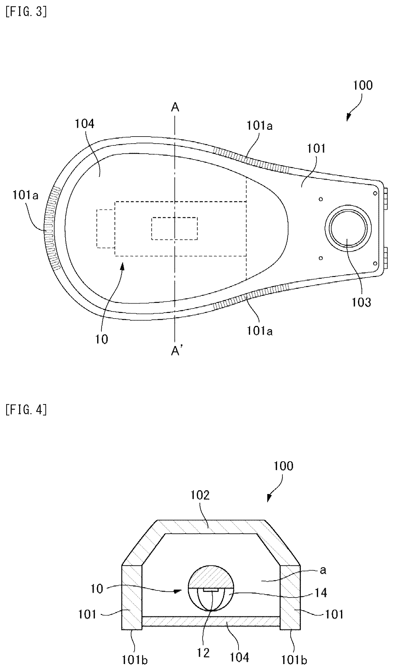 Patent US12338974 Figure 3 – Light source unit and road illumination device equipped with light source unit