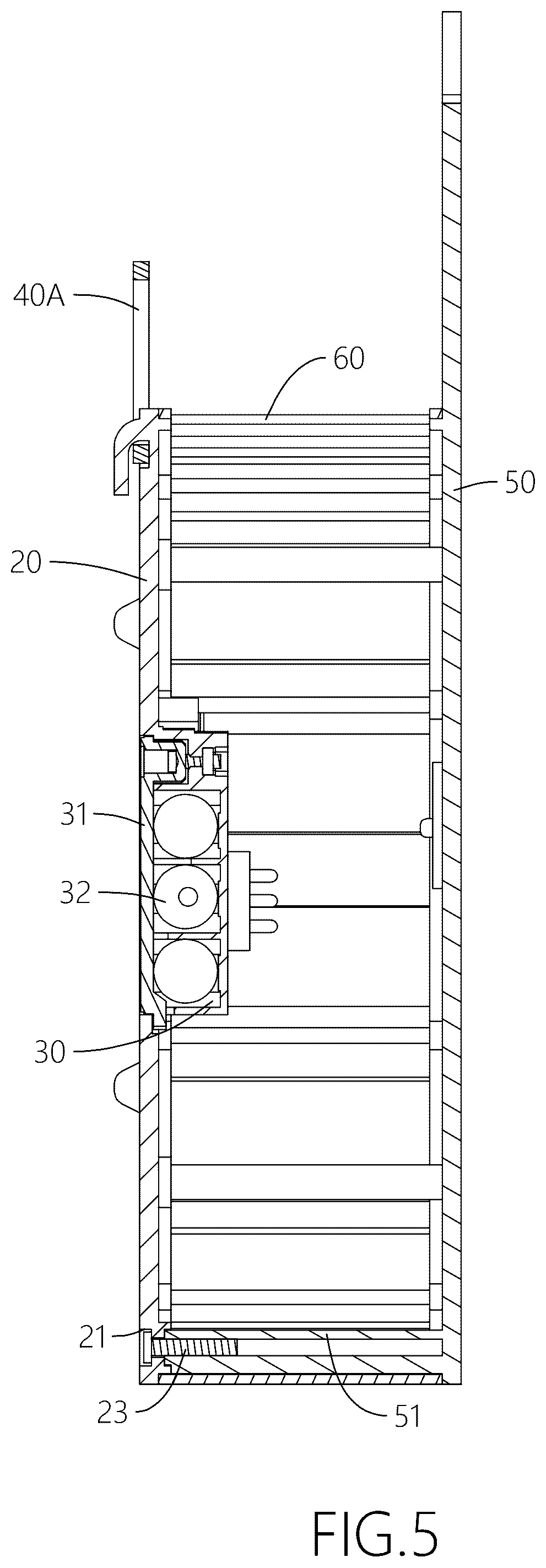 Patent US12338975 Figure 5 – Side projector light