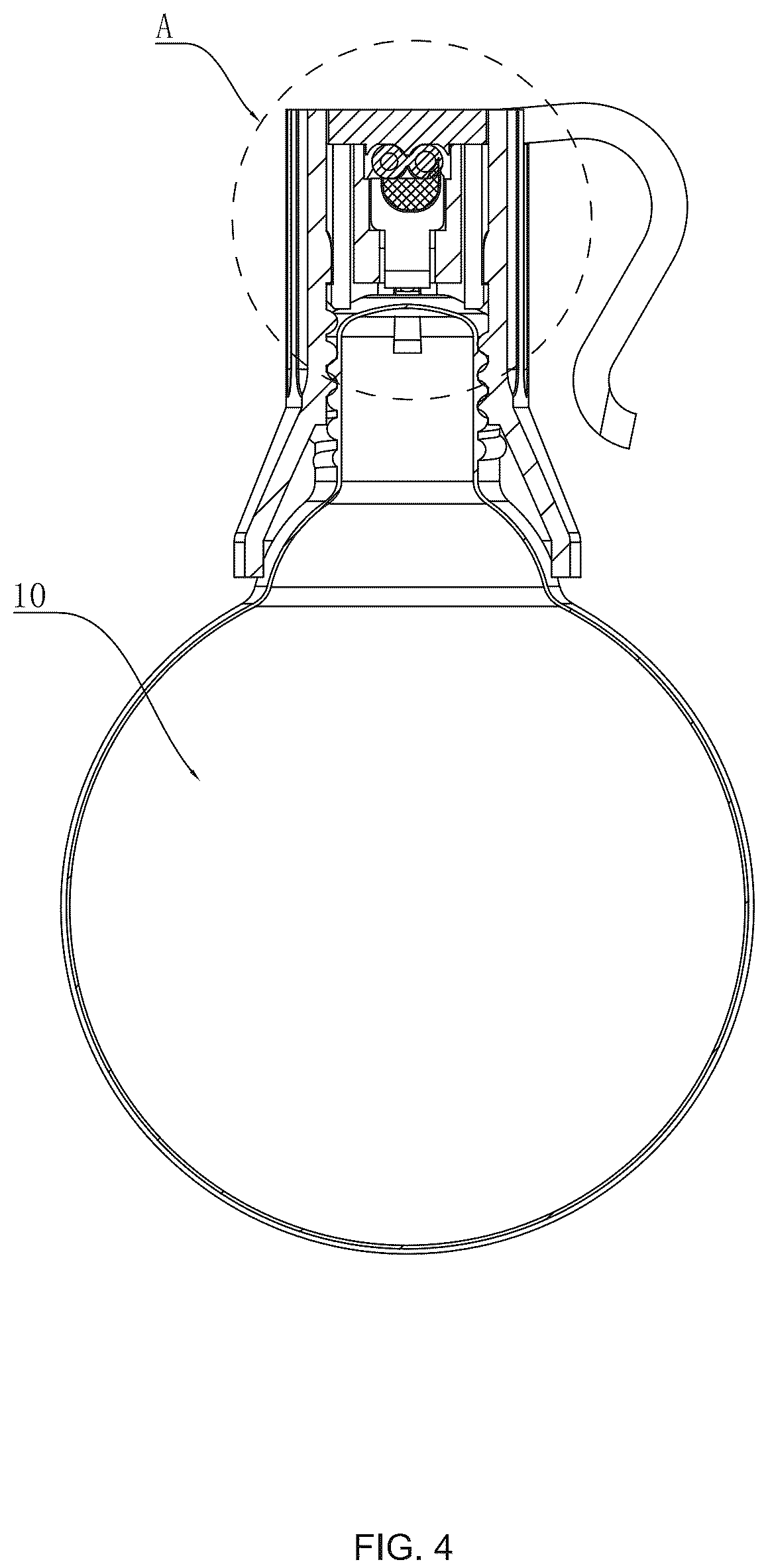 Patent US12338977 Figure 4 – String light structure