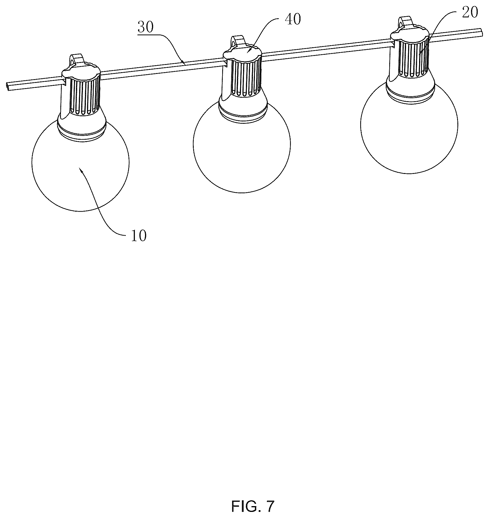 Patent US12338977 Figure 7 – String light structure
