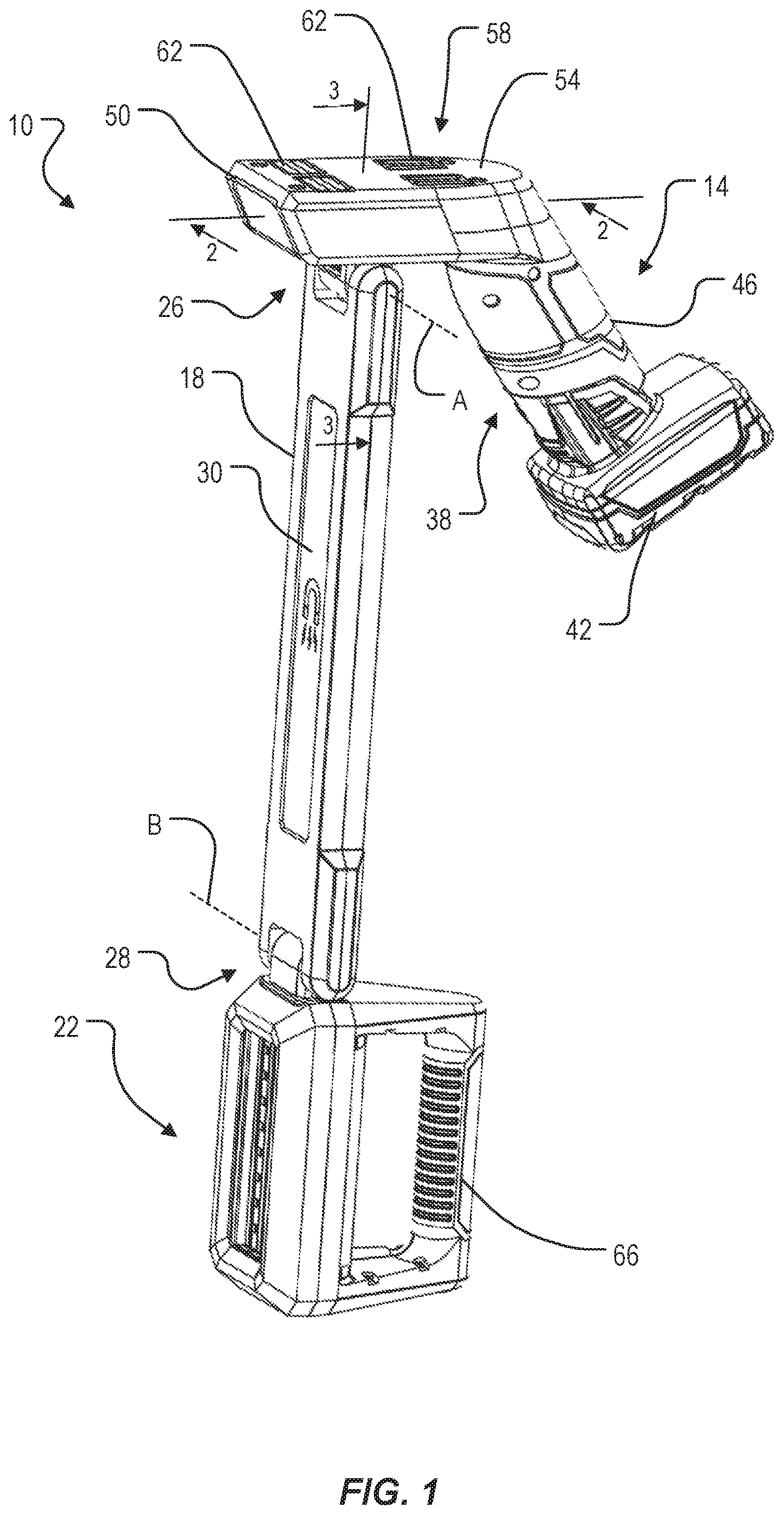 Patent US12338979 Figure 1 – Under chassis light