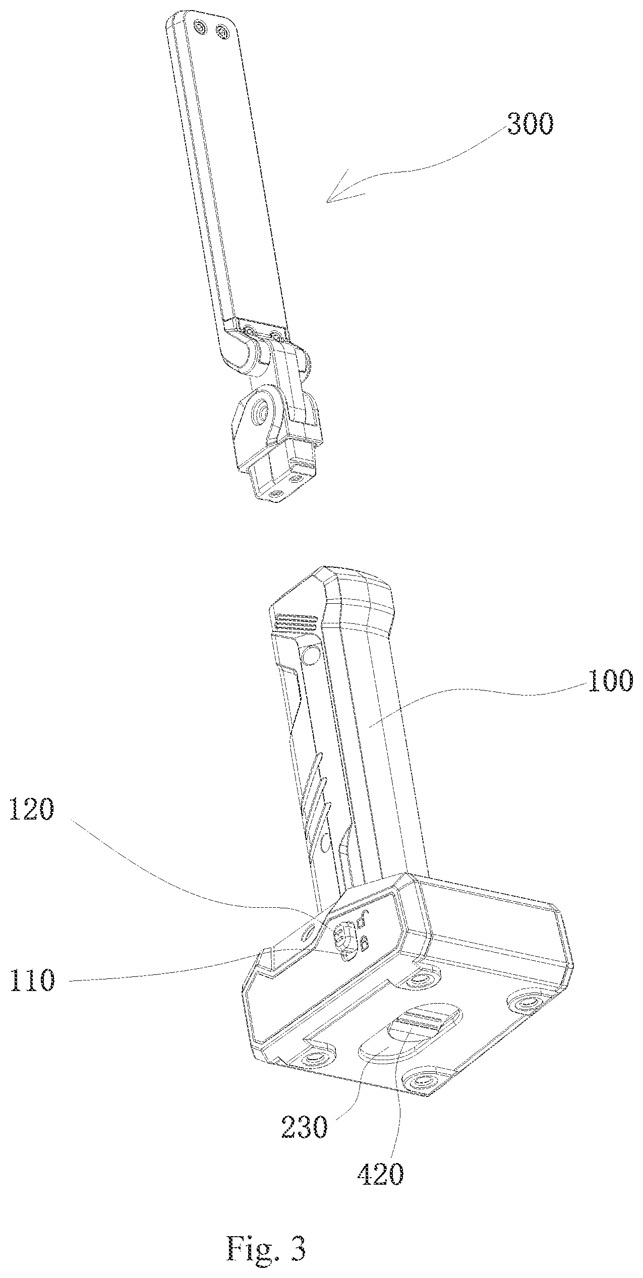 Patent US12338980 Figure 3 – Tool lamp with mobile power source