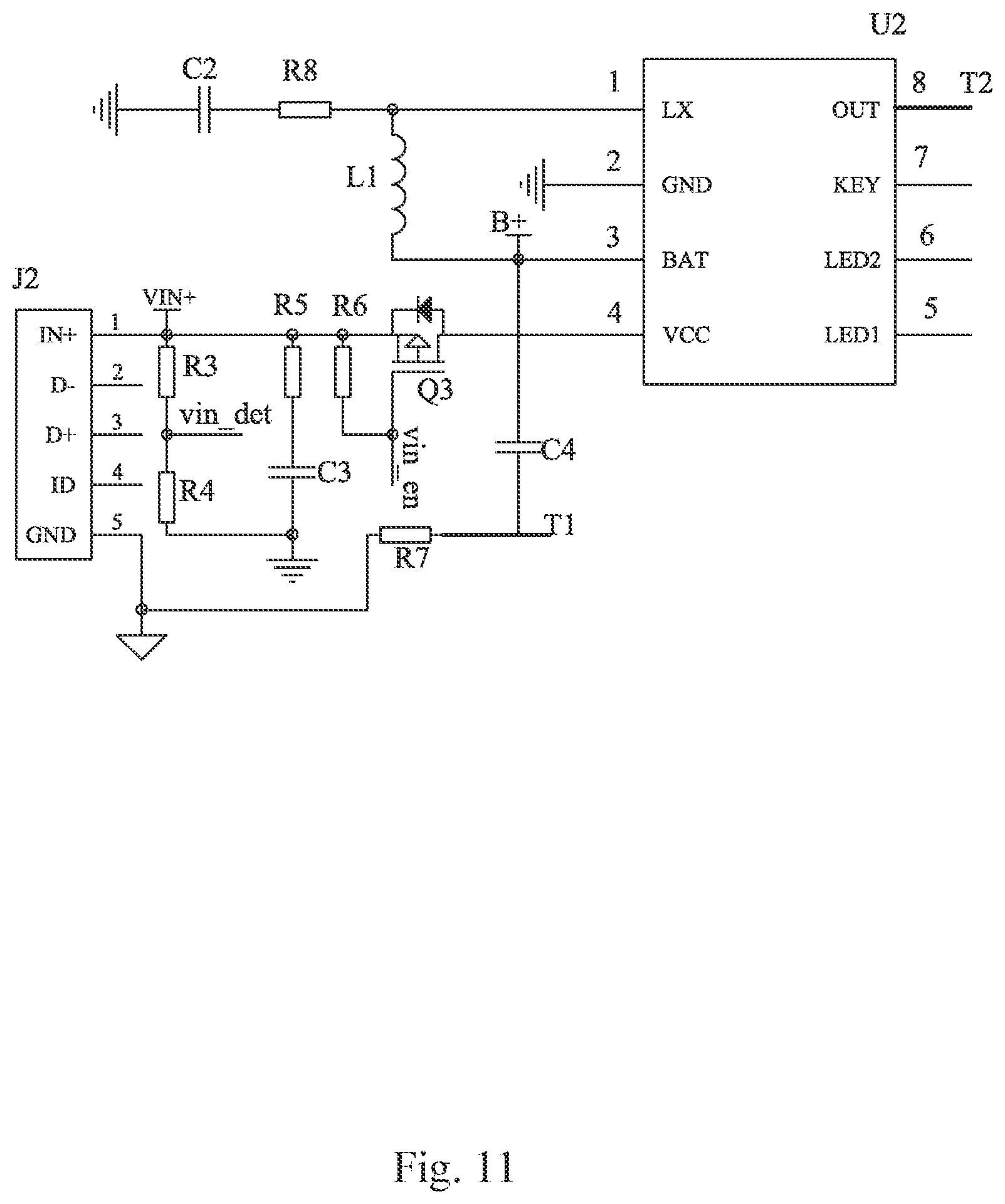 Patent US12338980 Figure 10 – Tool lamp with mobile power source