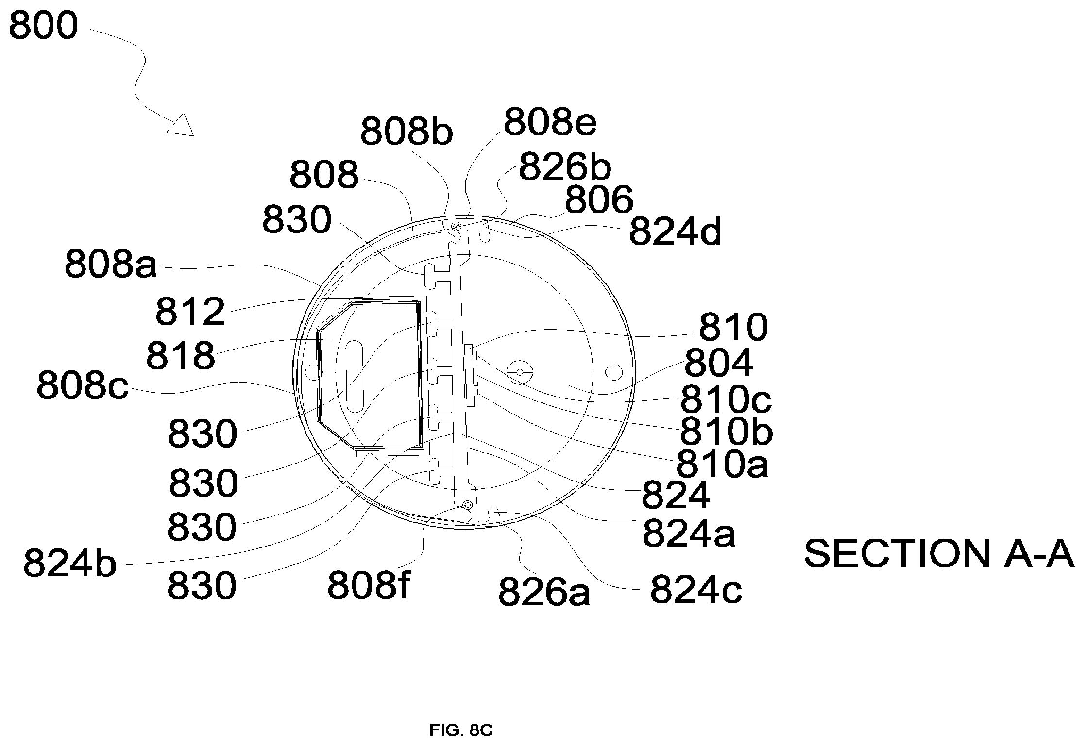 Patent US12338982 Figure 9 – Led lighting incorporating DMX communication