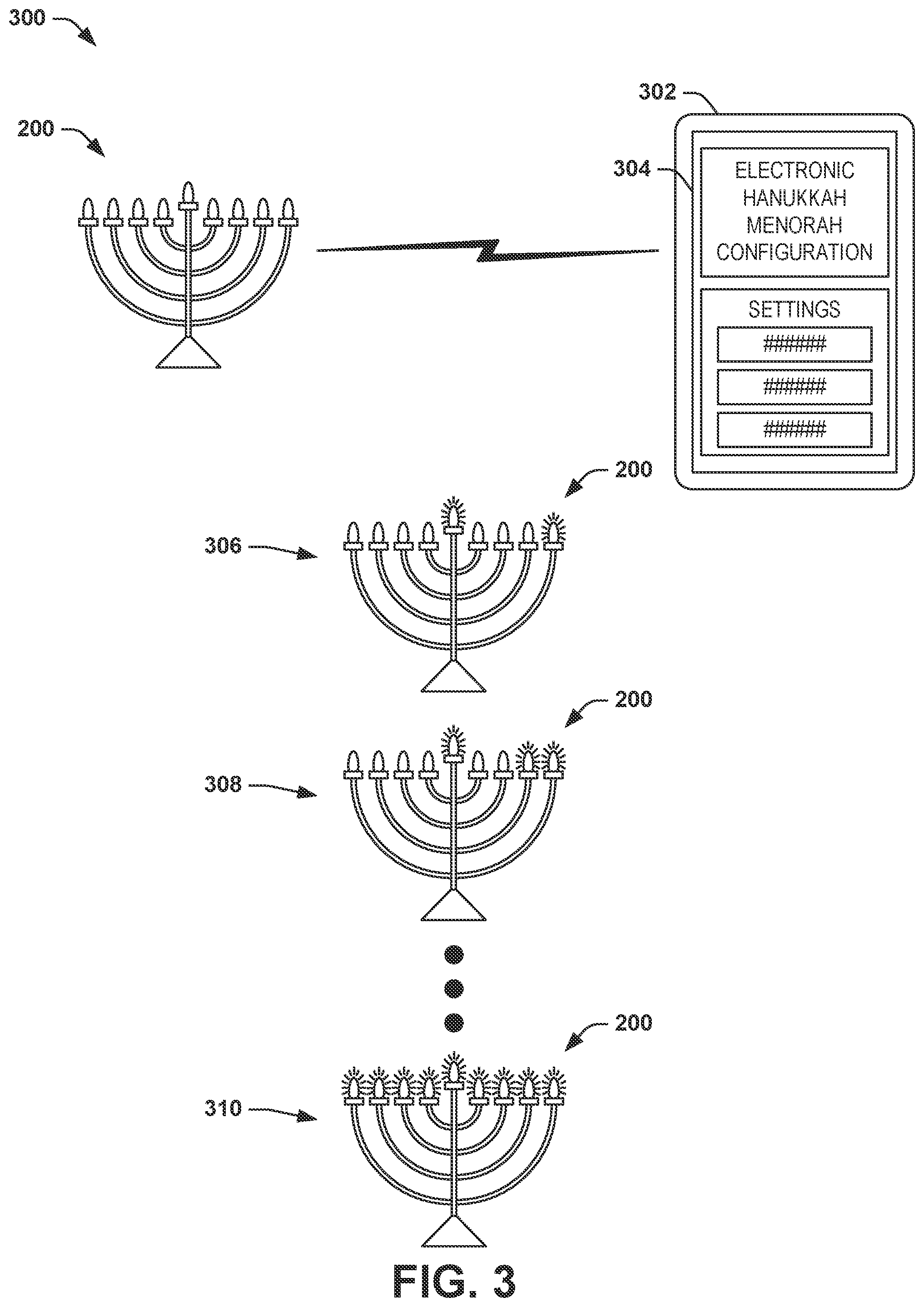 Patent US12338983 Figure 2 – Configurable illumination device
