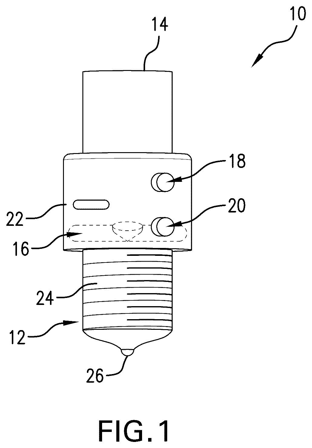Patent US12338985 Figure 1 – Lighting element adaptor