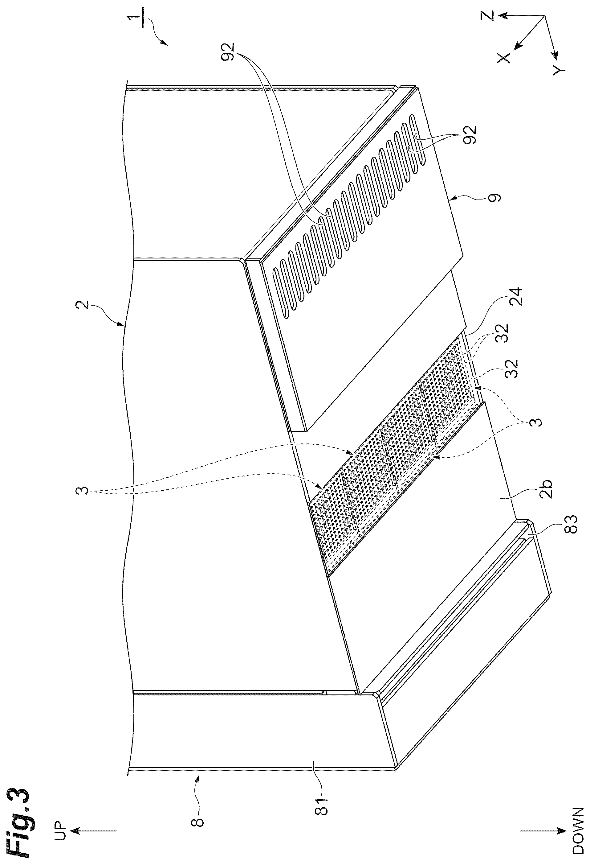 Patent US12338987 Figure 3 – Heatsink, active energy irradiation device, and active energy irradiation system
