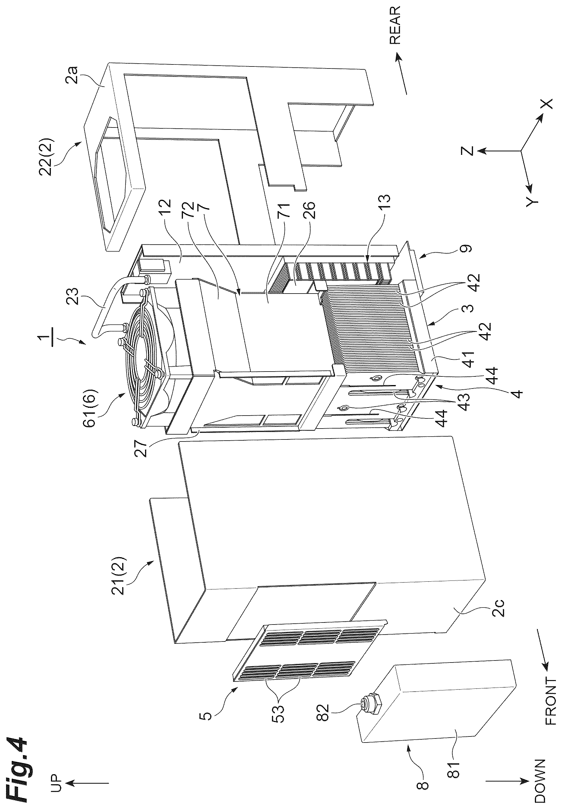 Patent US12338987 Figure 4 – Heatsink, active energy irradiation device, and active energy irradiation system