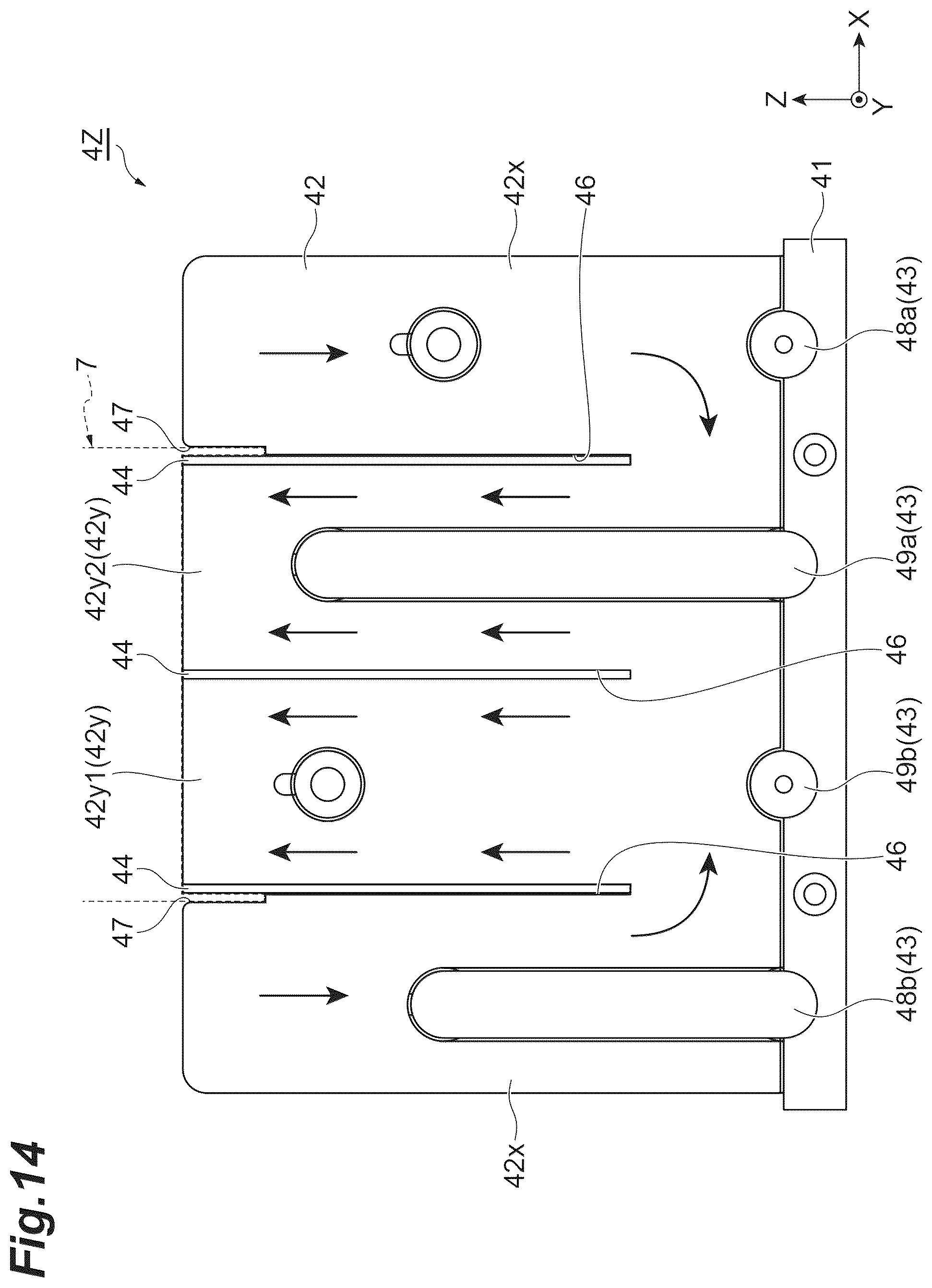 Patent US12338987 Figure 14 – Heatsink, active energy irradiation device, and active energy irradiation system
