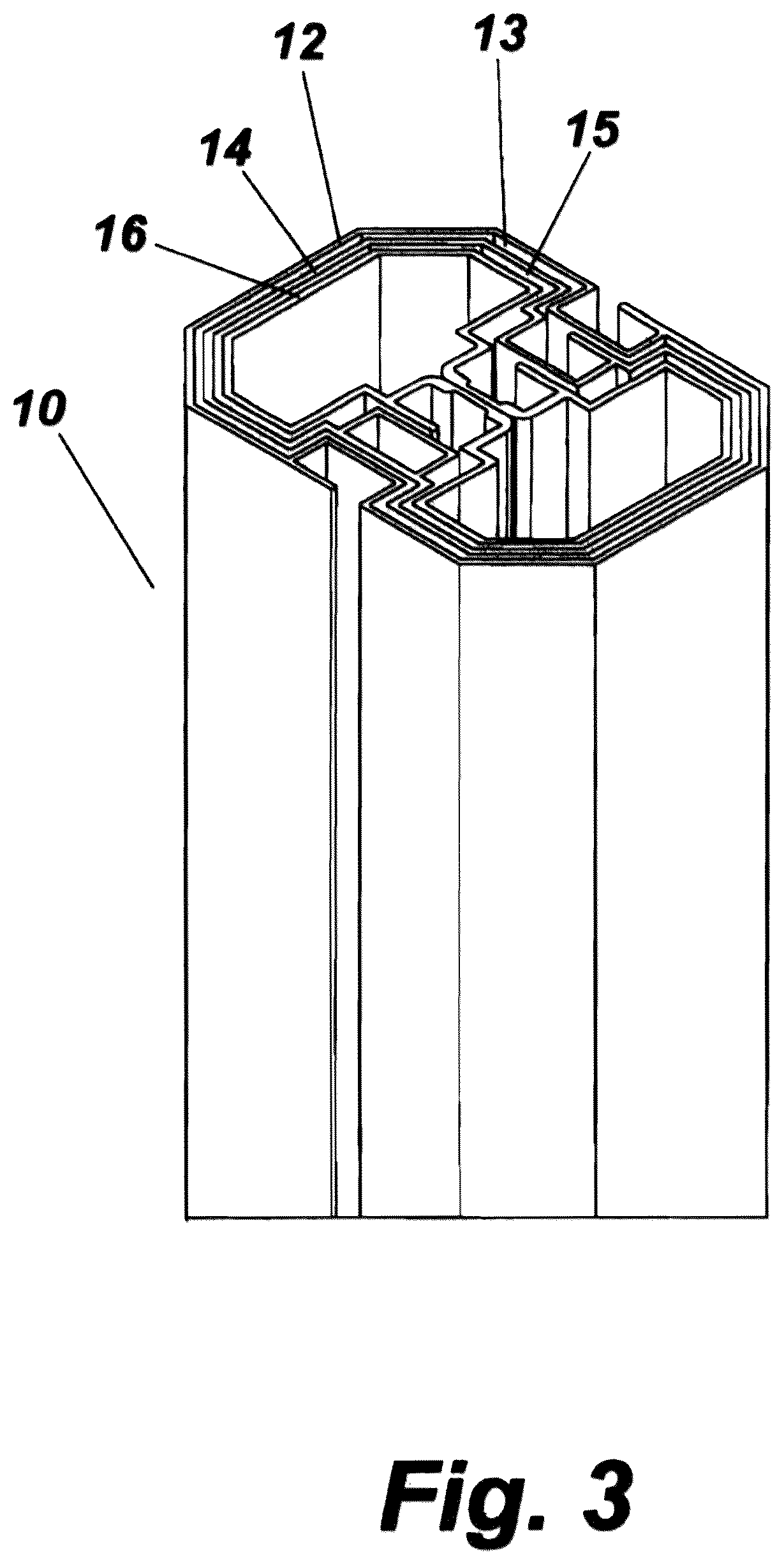 Patent US12338988 Figure 2 – Telescopic vehicle barrier with illumination strip