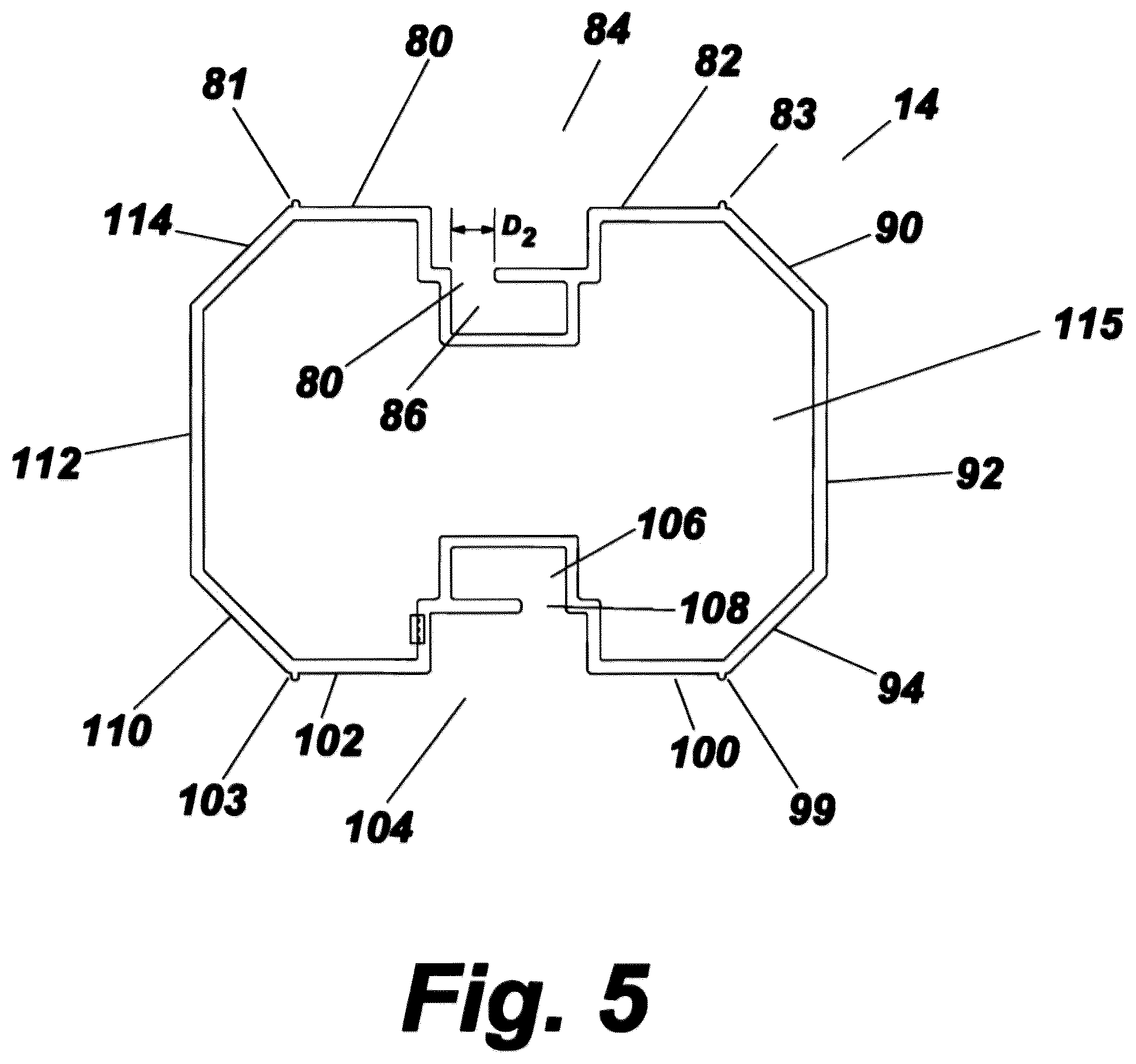 Patent US12338988 Figure 4 – Telescopic vehicle barrier with illumination strip