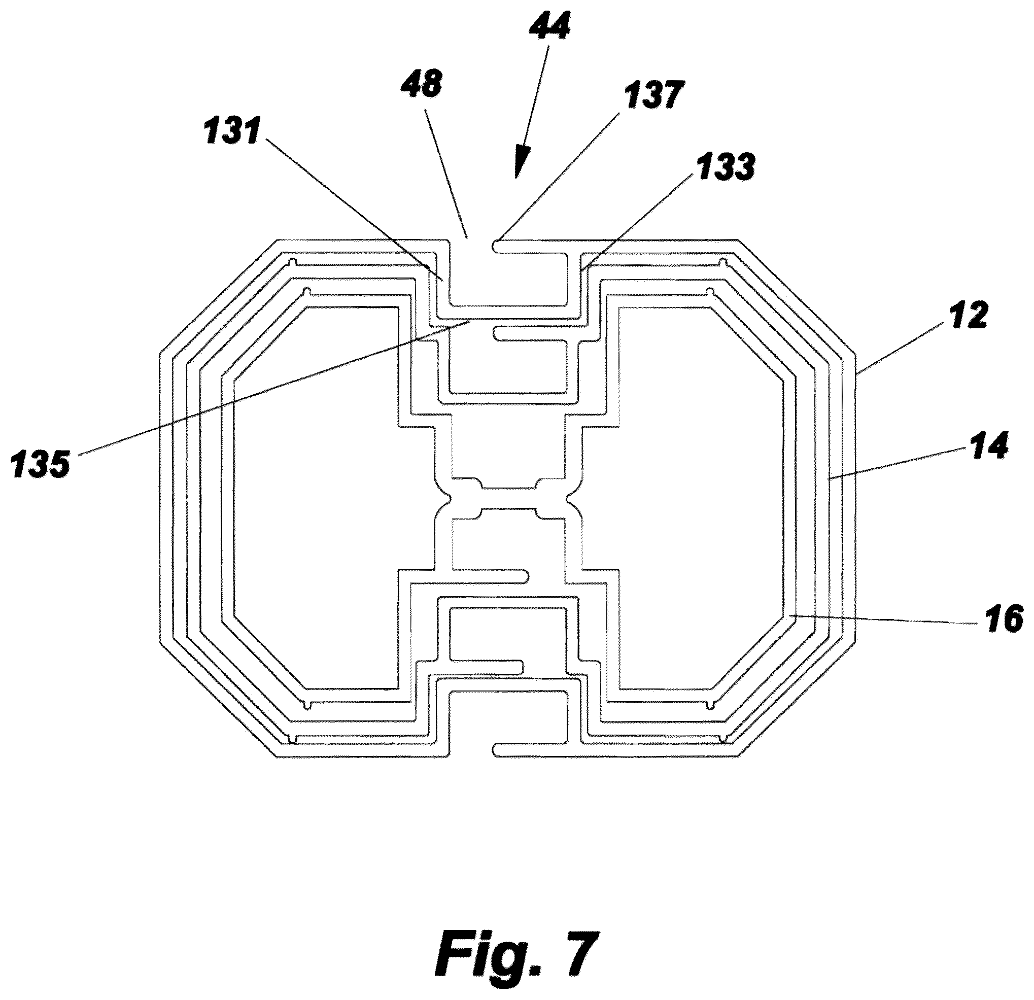 Patent US12338988 Figure 6 – Telescopic vehicle barrier with illumination strip