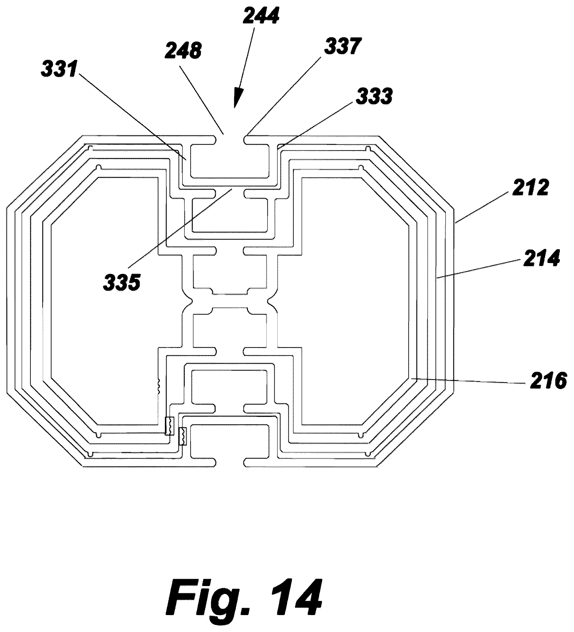 Patent US12338988 Figure 11 – Telescopic vehicle barrier with illumination strip