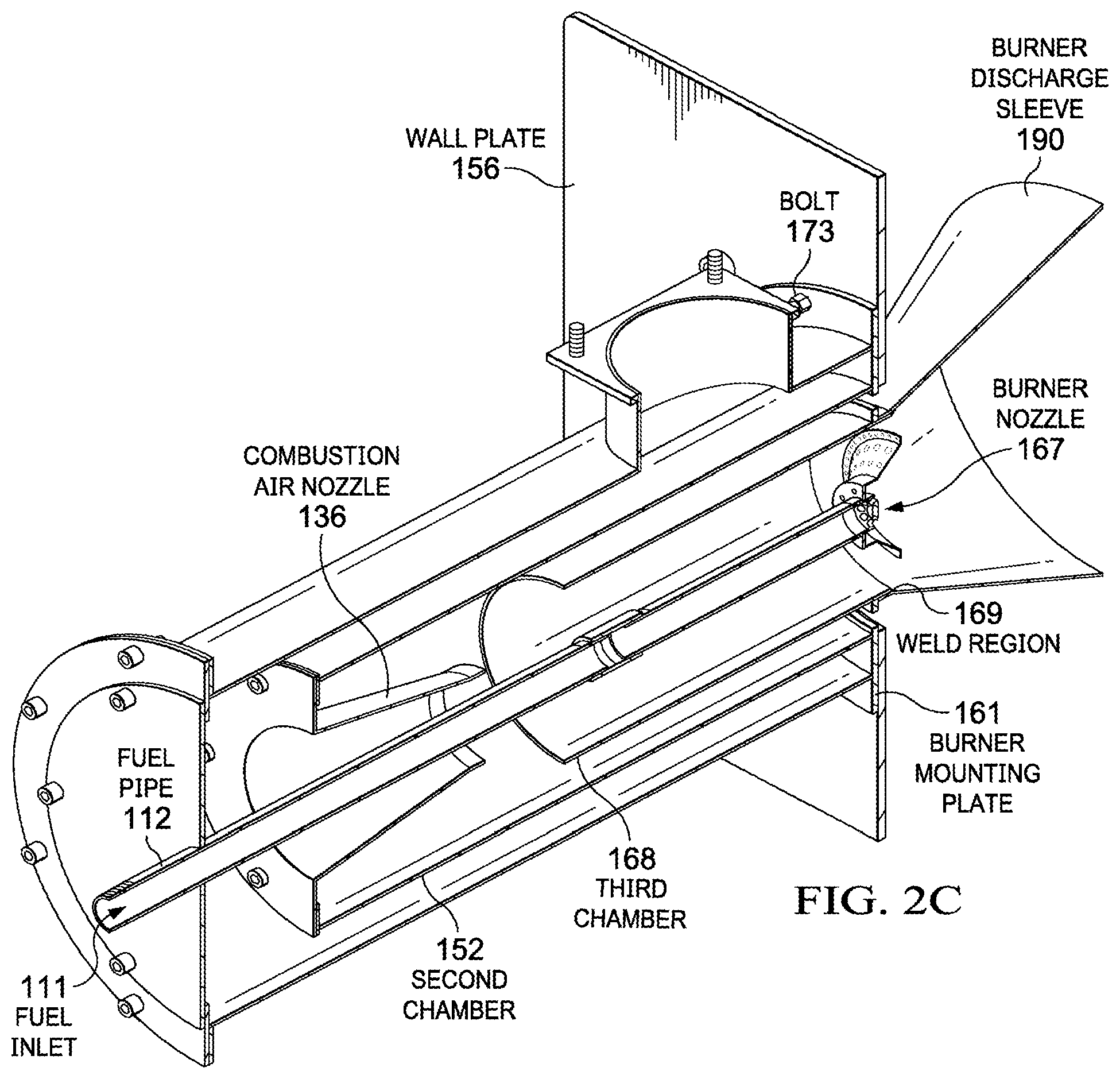 Patent US12338992 Figure 4 – Fuel-fired burner with internal exhaust gas recycle