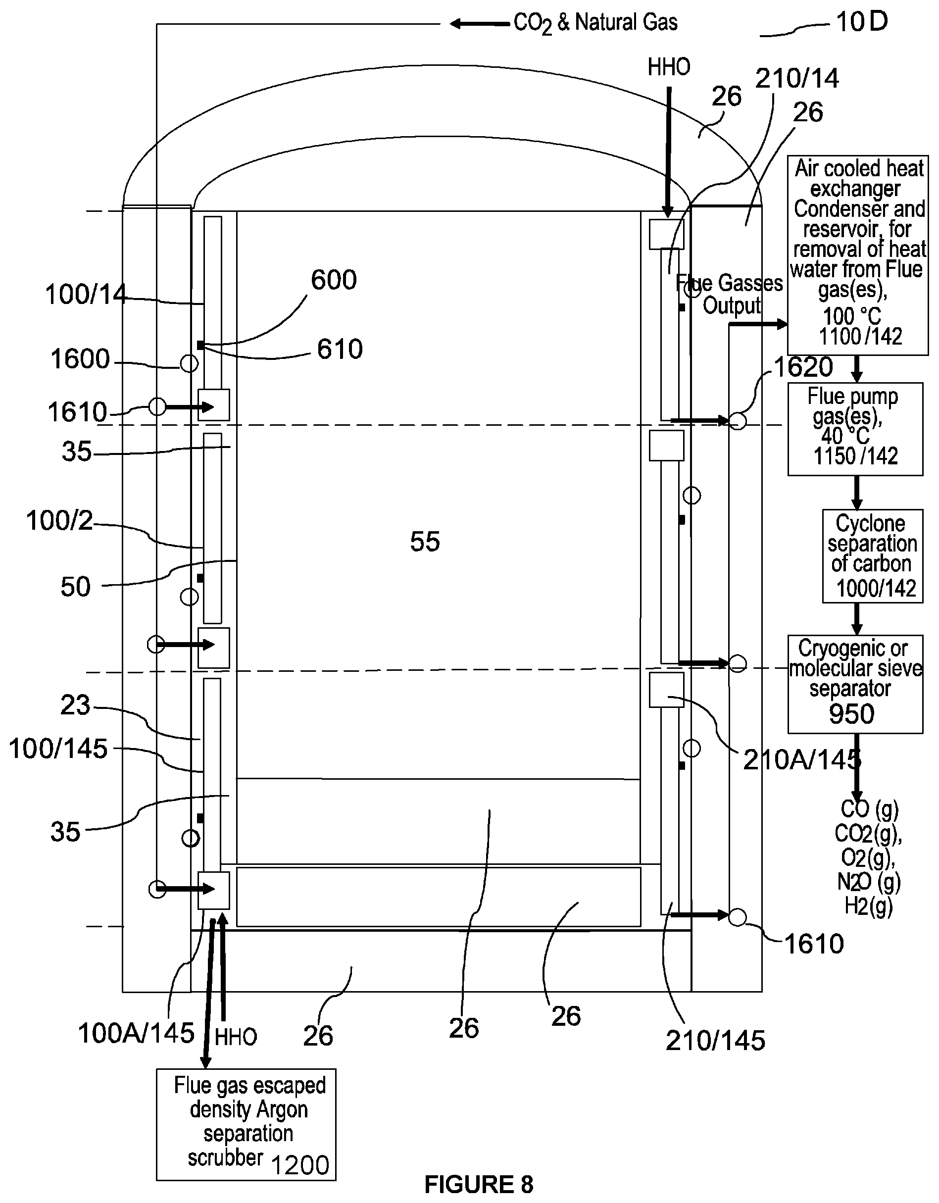 Patent US12338994 Figure 13 – Apparatus, system and method for pyrolysing and combusting a material