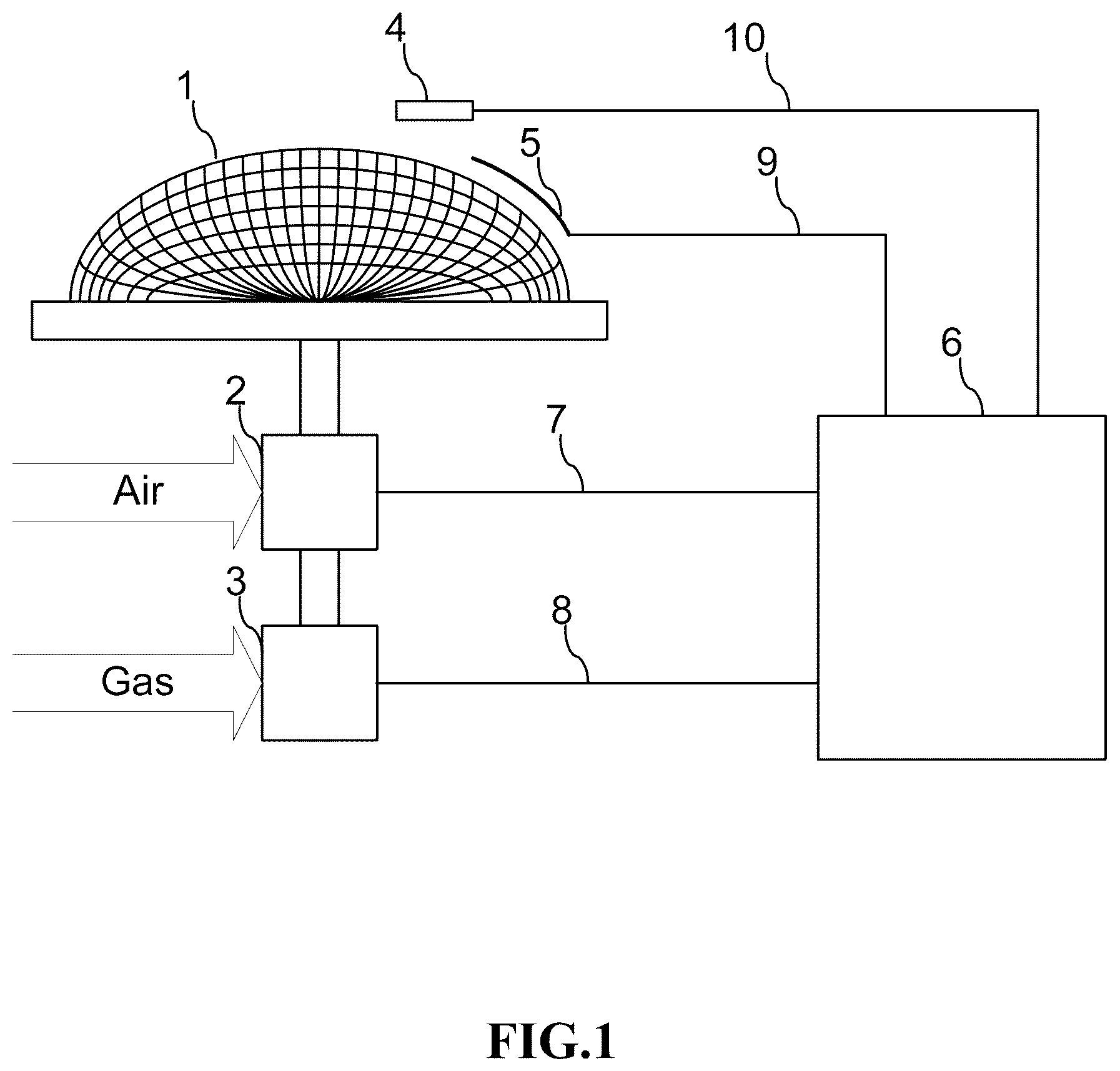 Patent US12338999 Figure 1 – Burner assembly, method for operating a burner assembly, and wind function