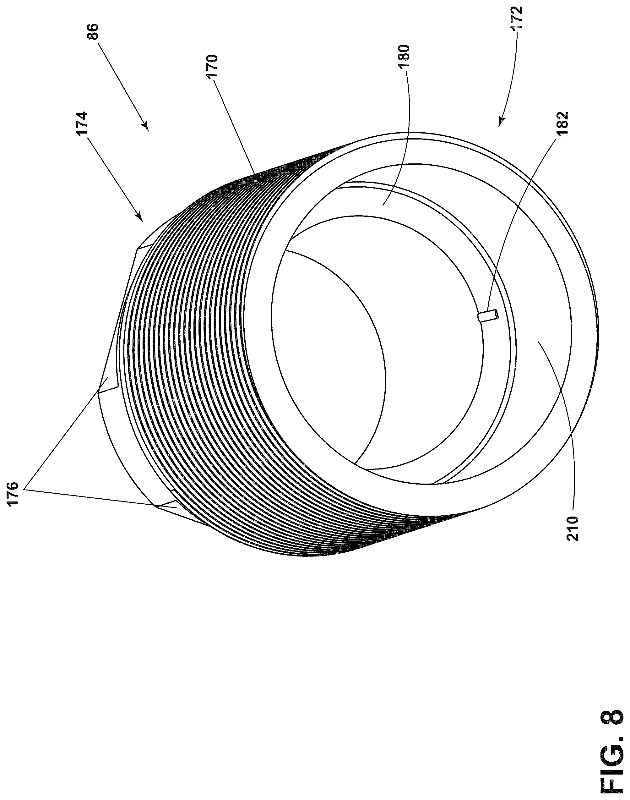 Patent US12339003 Figure 8 – Gas turbine engine and fuel nozzle therefor