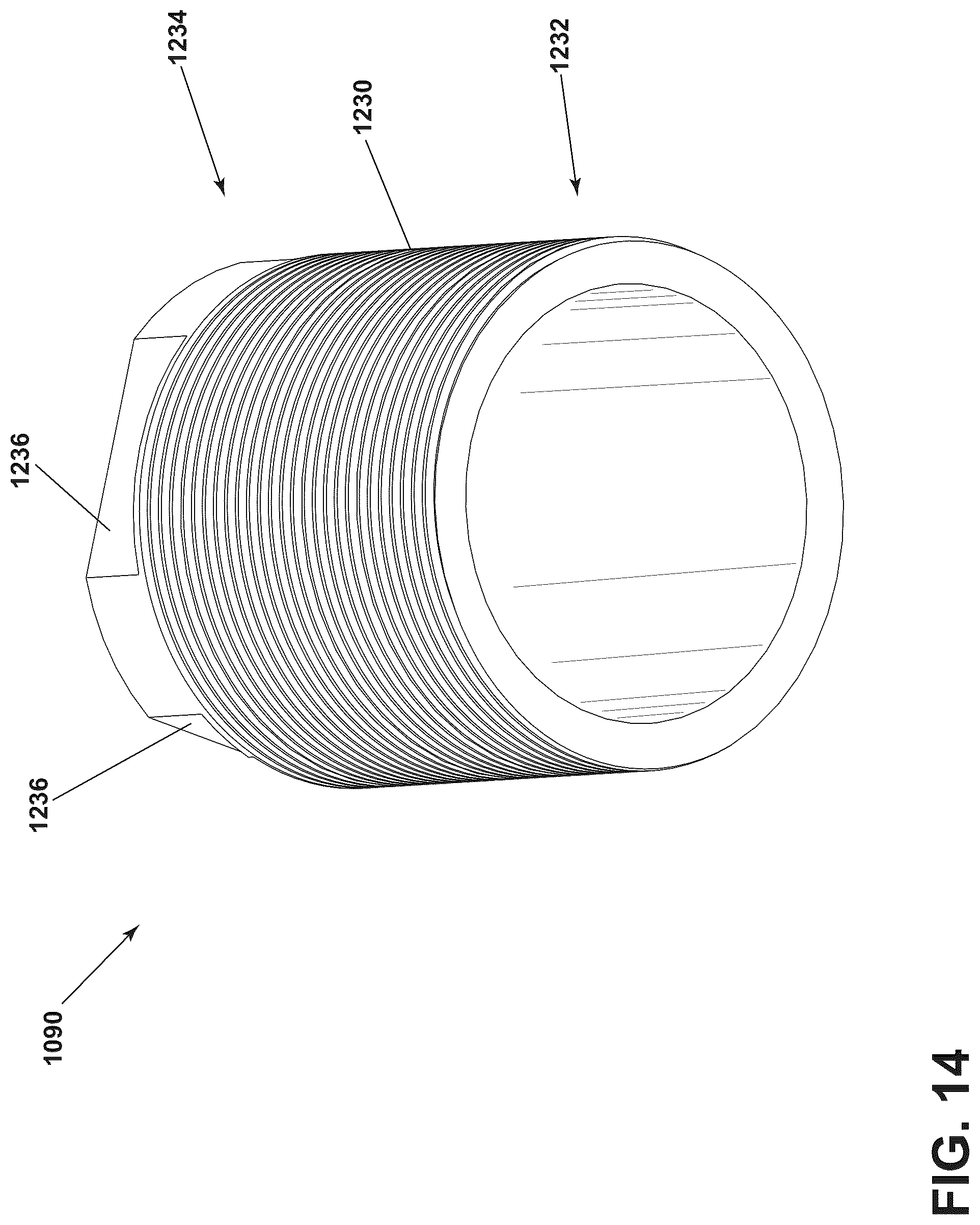 Patent US12339003 Figure 14 – Gas turbine engine and fuel nozzle therefor
