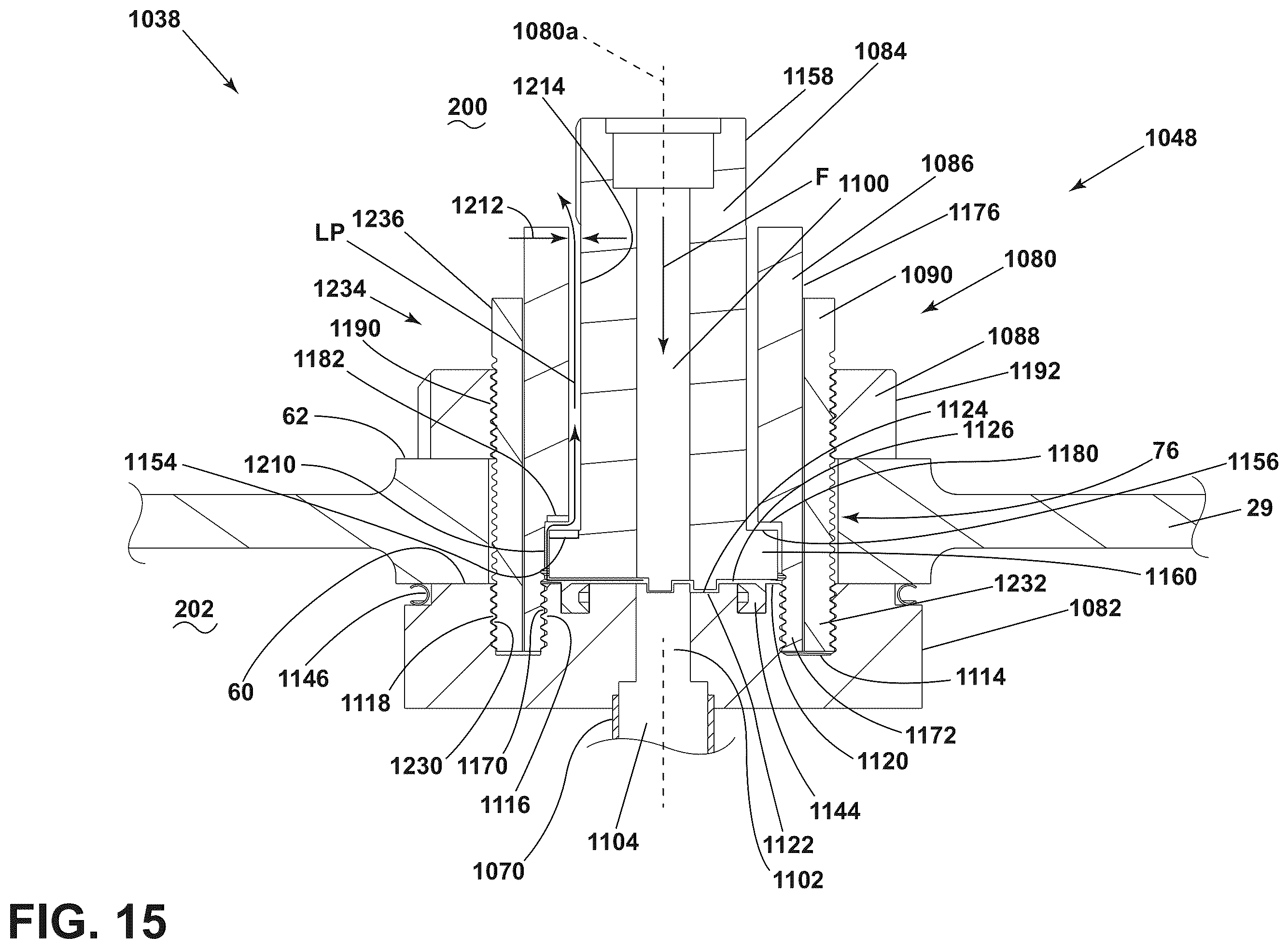 Patent US12339003 Figure 15 – Gas turbine engine and fuel nozzle therefor