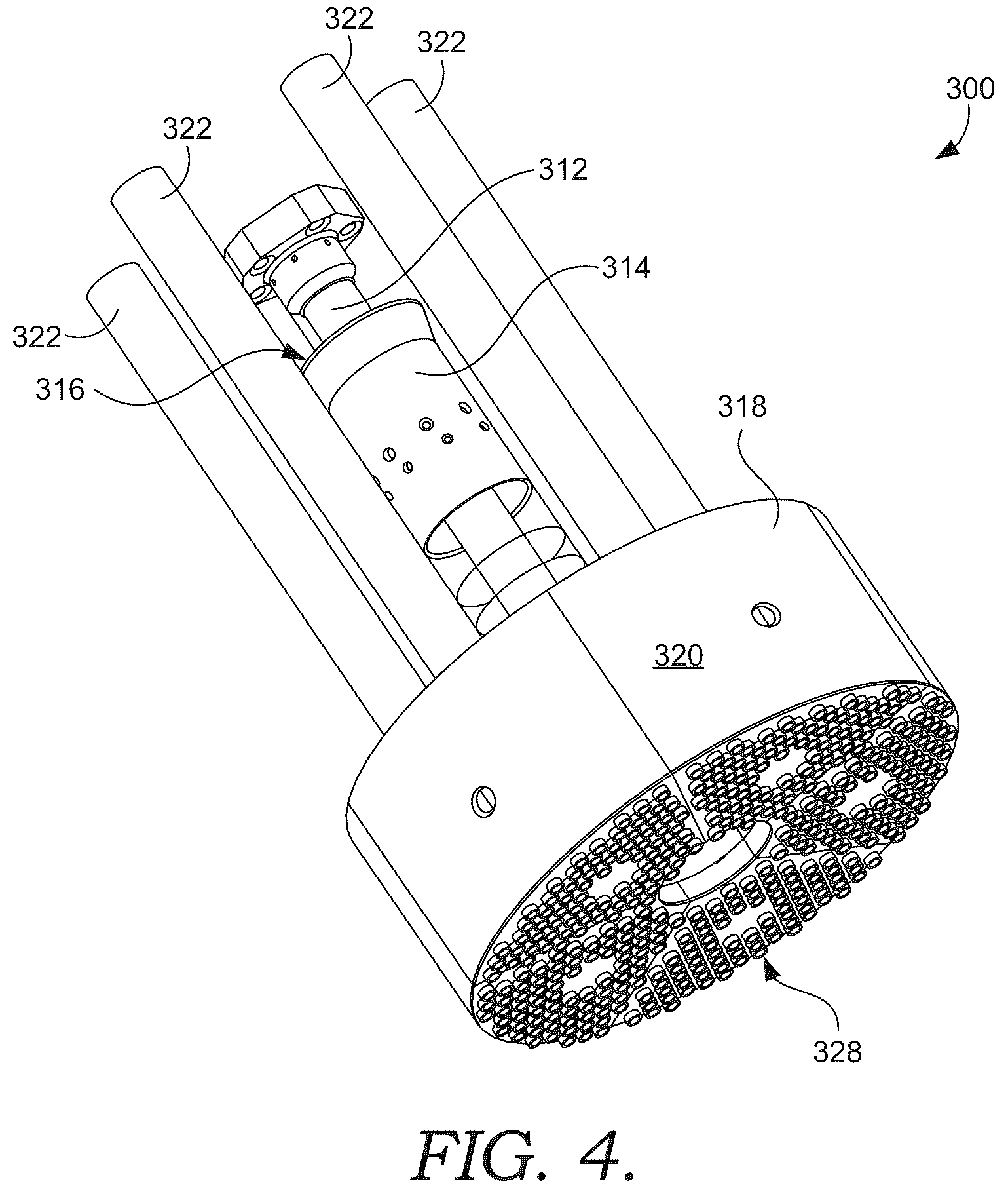 Patent US12339007 Figure 4 – Combustor nozzle, combustor and gas turbine including same