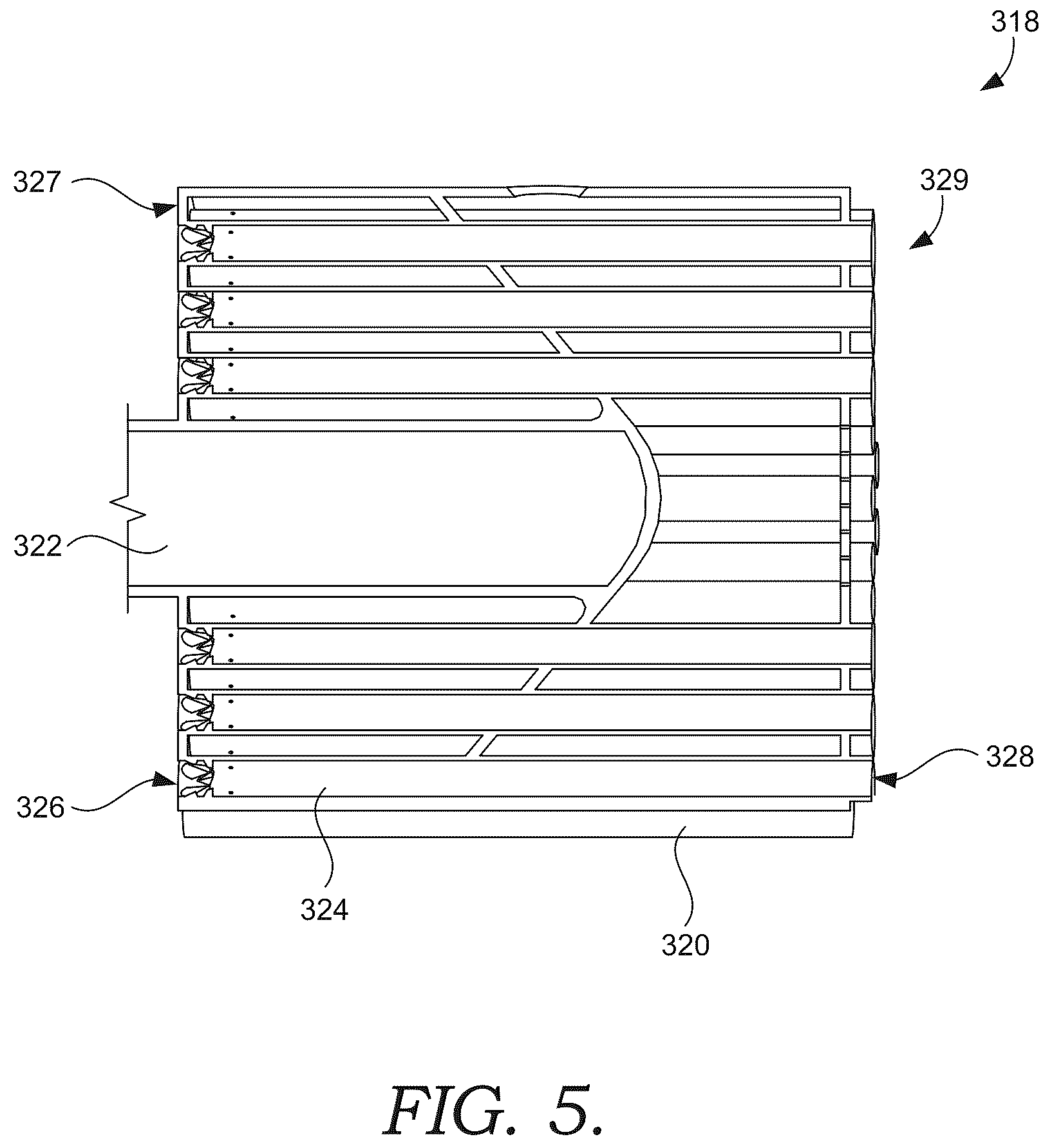 Patent US12339007 Figure 5 – Combustor nozzle, combustor and gas turbine including same